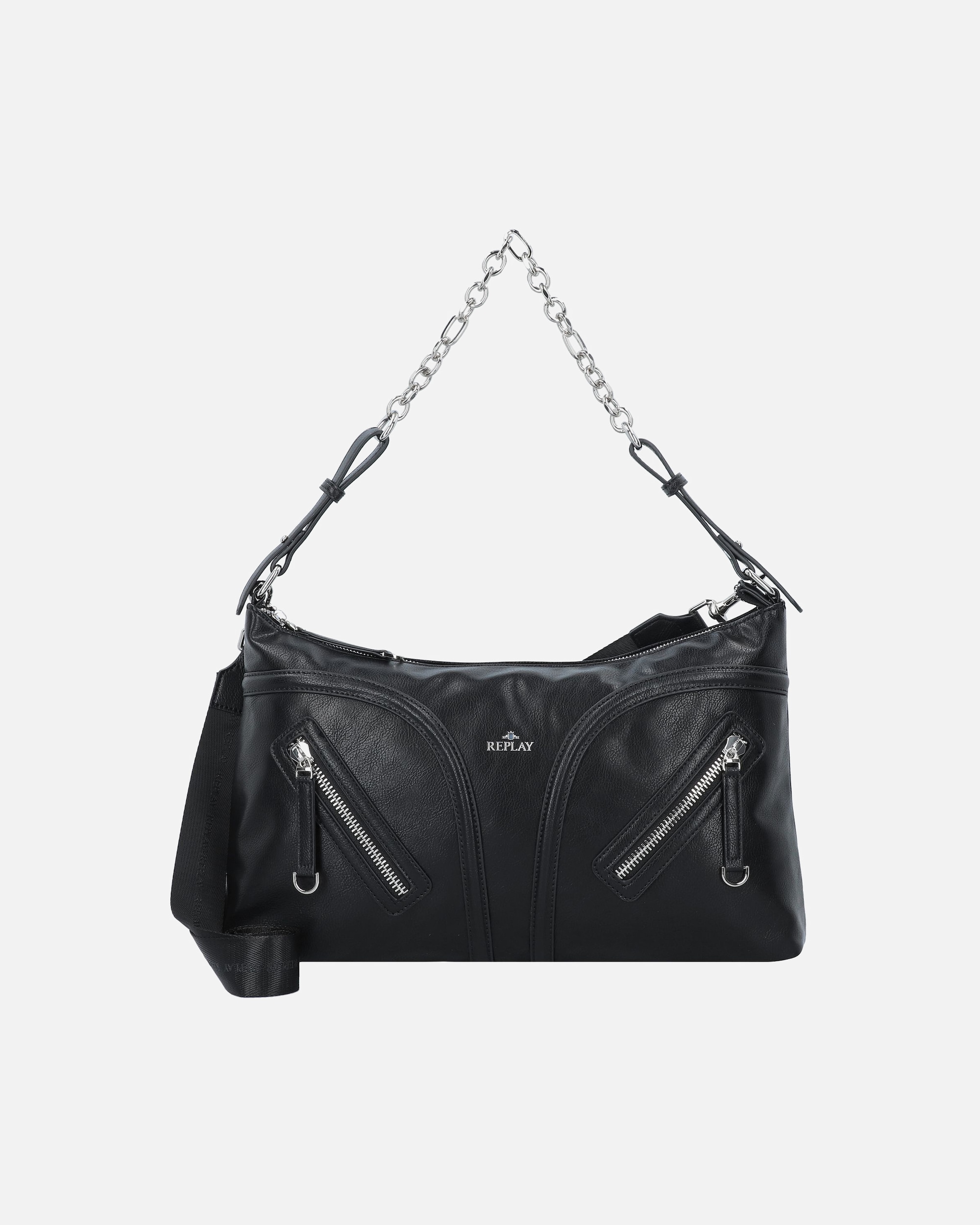 Handtasche für Weiblich Replay Schultertasche black