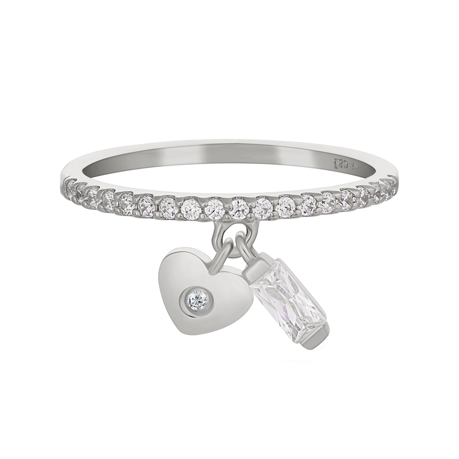 caï Ring 925/- Sterling Silber Zirkonia 056 (17,8) Damen