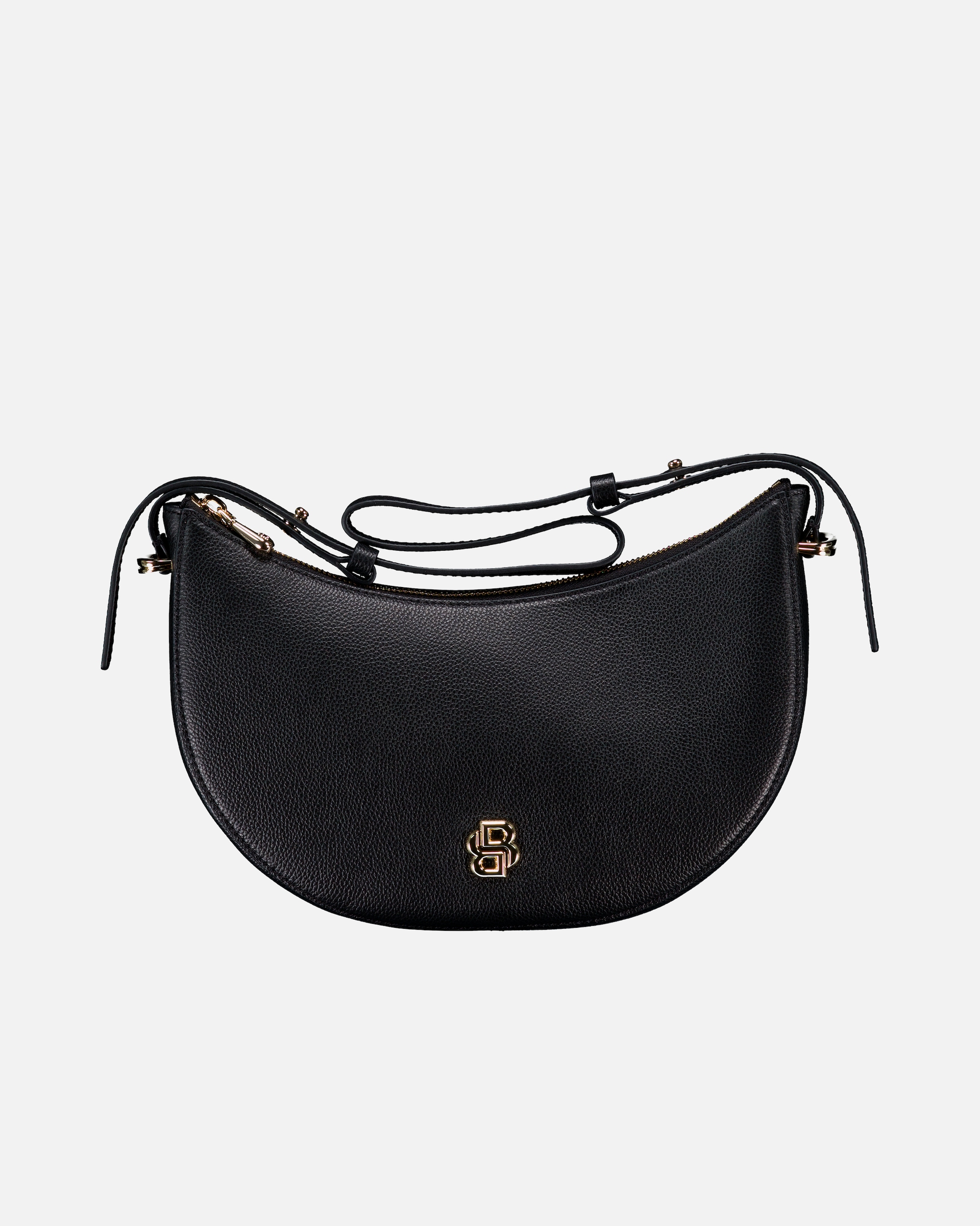 Tasche für Weiblich Hugo Boss Beuteltasche Boss Beyond Halfmoon Bag Black