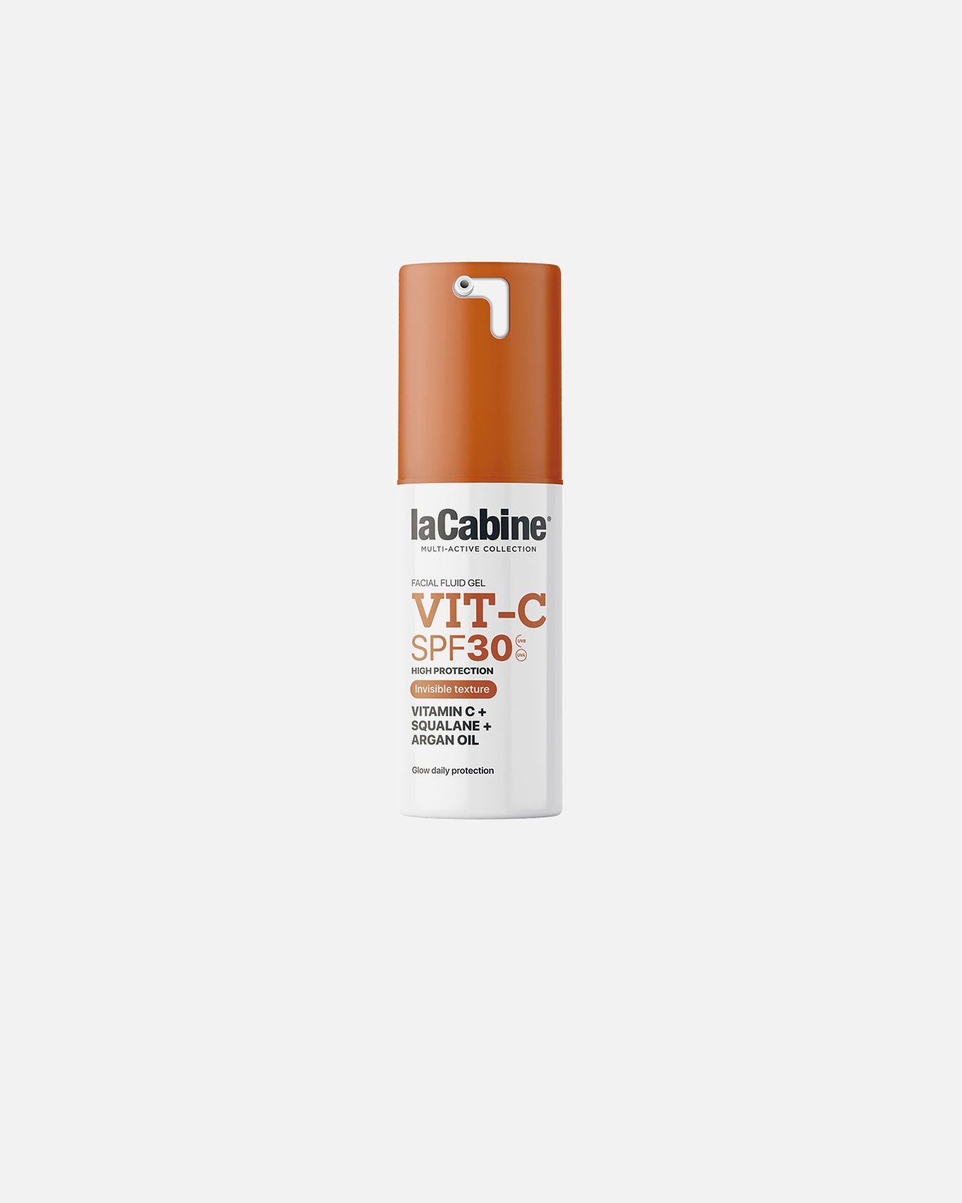Vitamin C Serum für Unisex La Cabine VIT-C unsichtbares Gesichtsfluid-Gel SPF30 30 ml