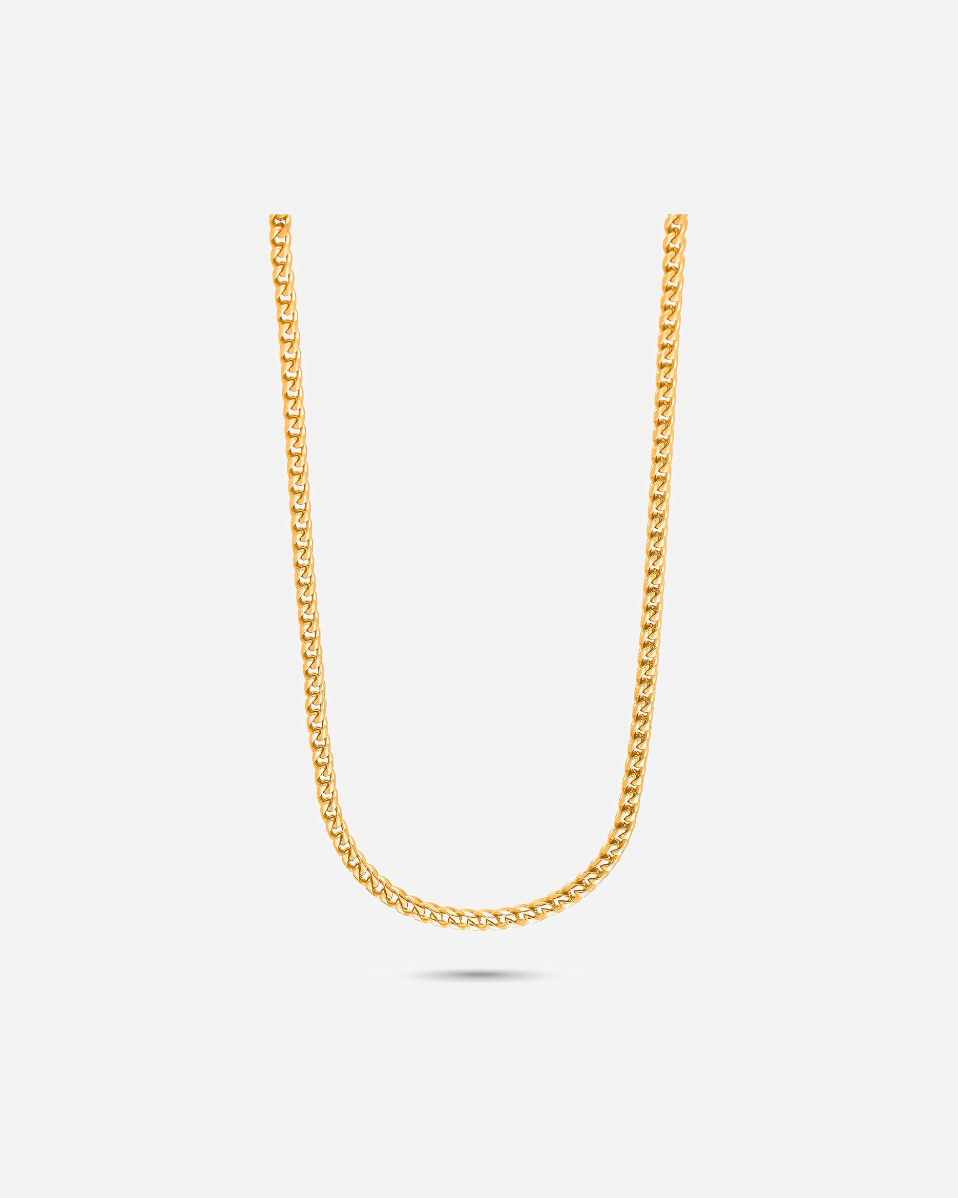 Halskette für Männlich FAVS Kette Edelstahl gelbgold