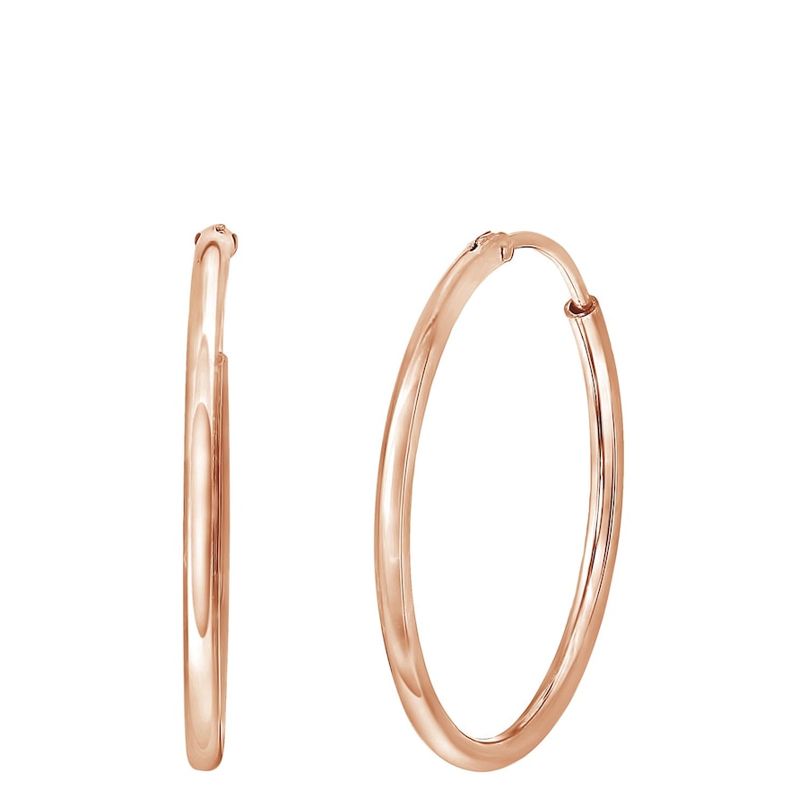 Lucardi Ohrringe 925 Silber Rose Damen