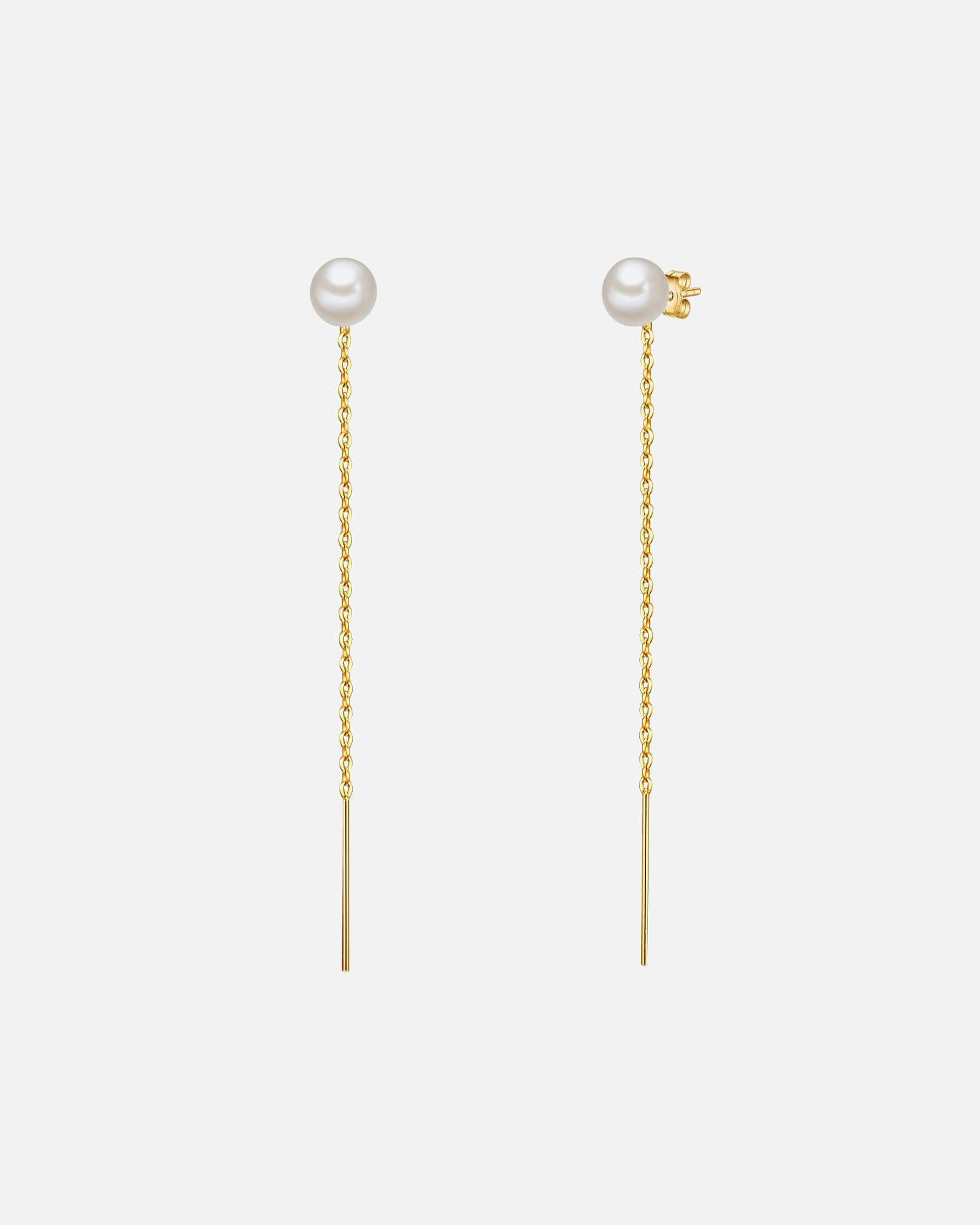 Ohrringe für Weiblich Valero Pearls Ohrhänger 925er Silber gold