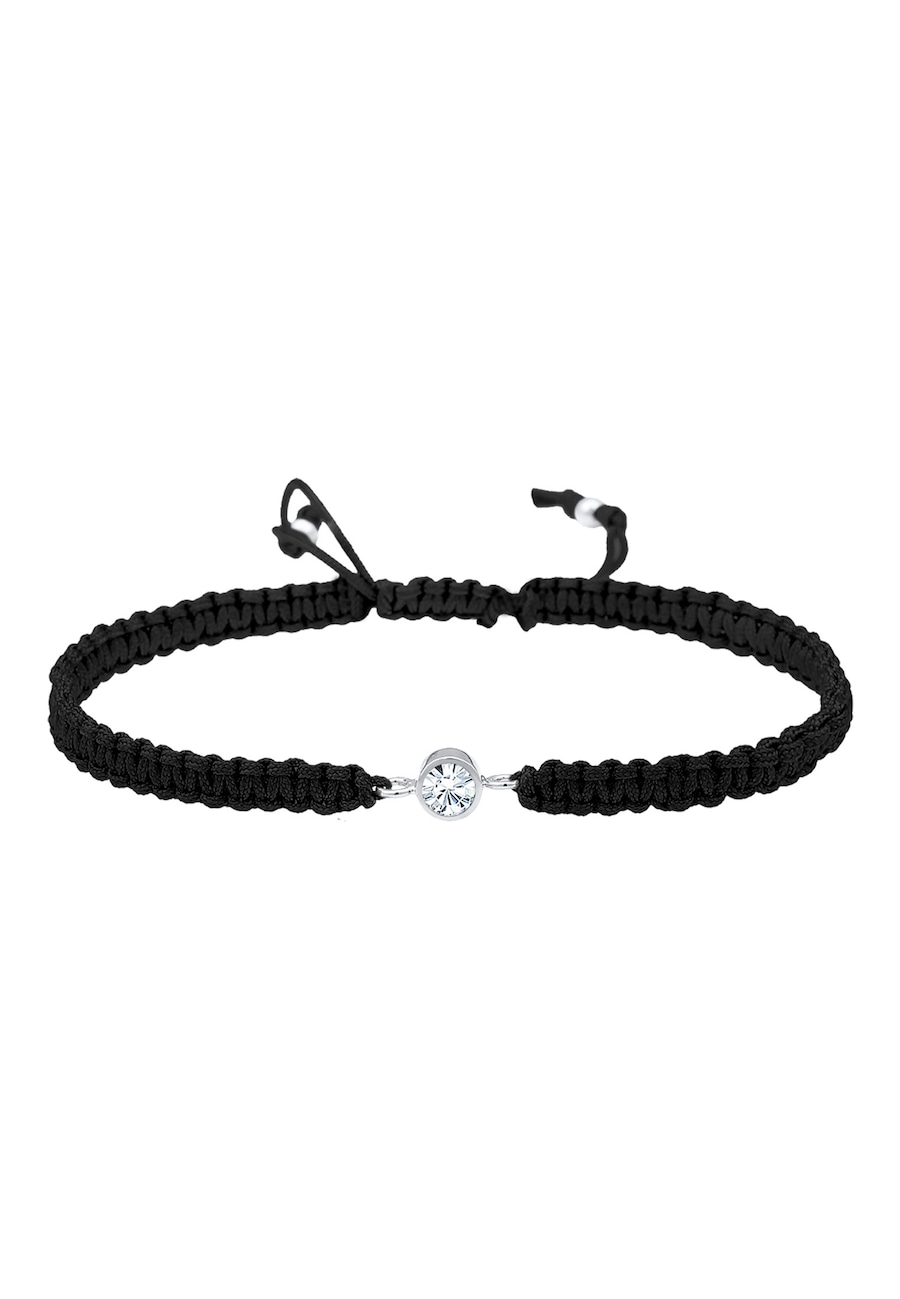 Elli Armband Solitär Knoten 925 Sterling Silber, mit Kristallen von Swarovski 16 Damen