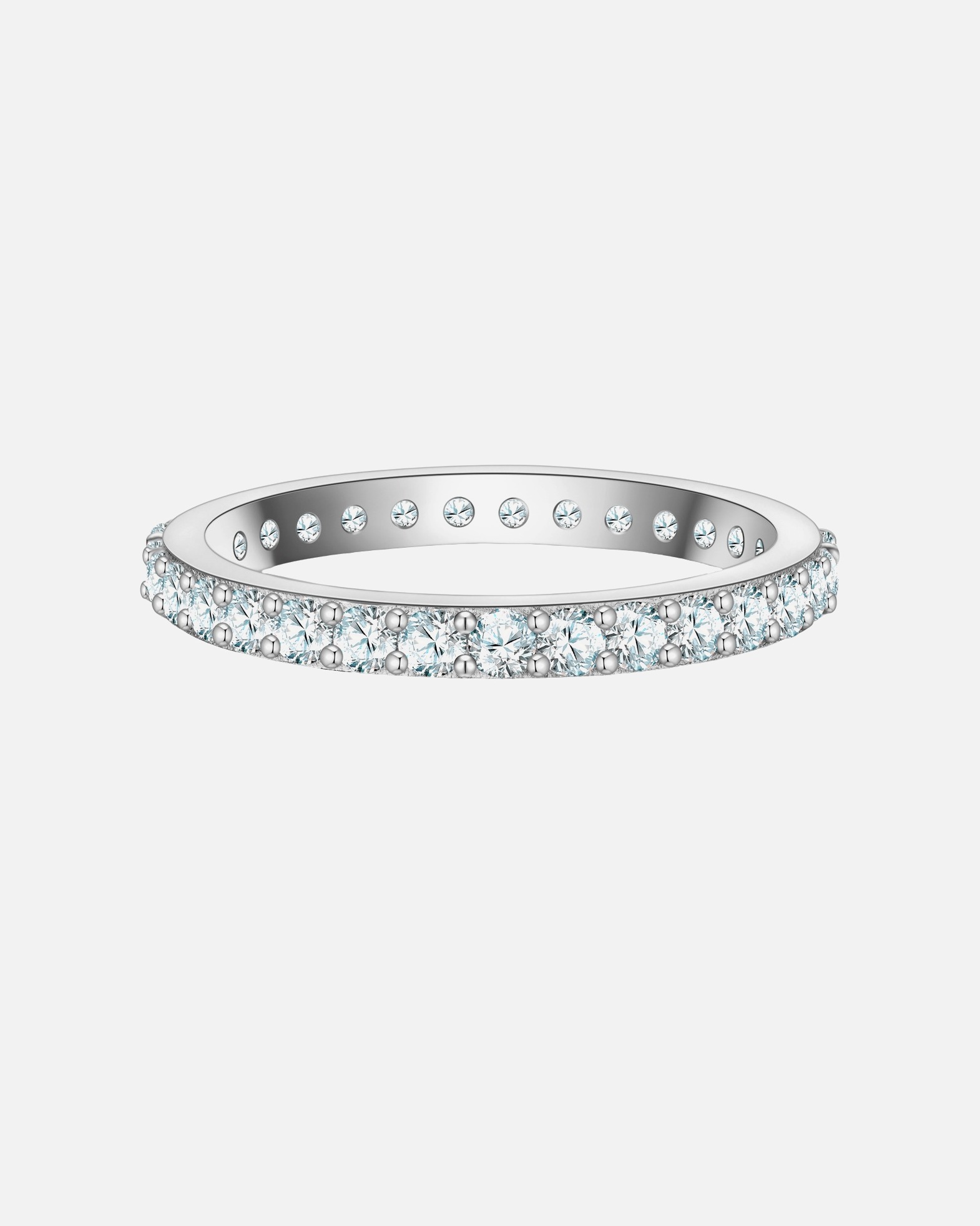 Ring für Weiblich Glanzstücke München Ring aus Sterling Silber in silber 52