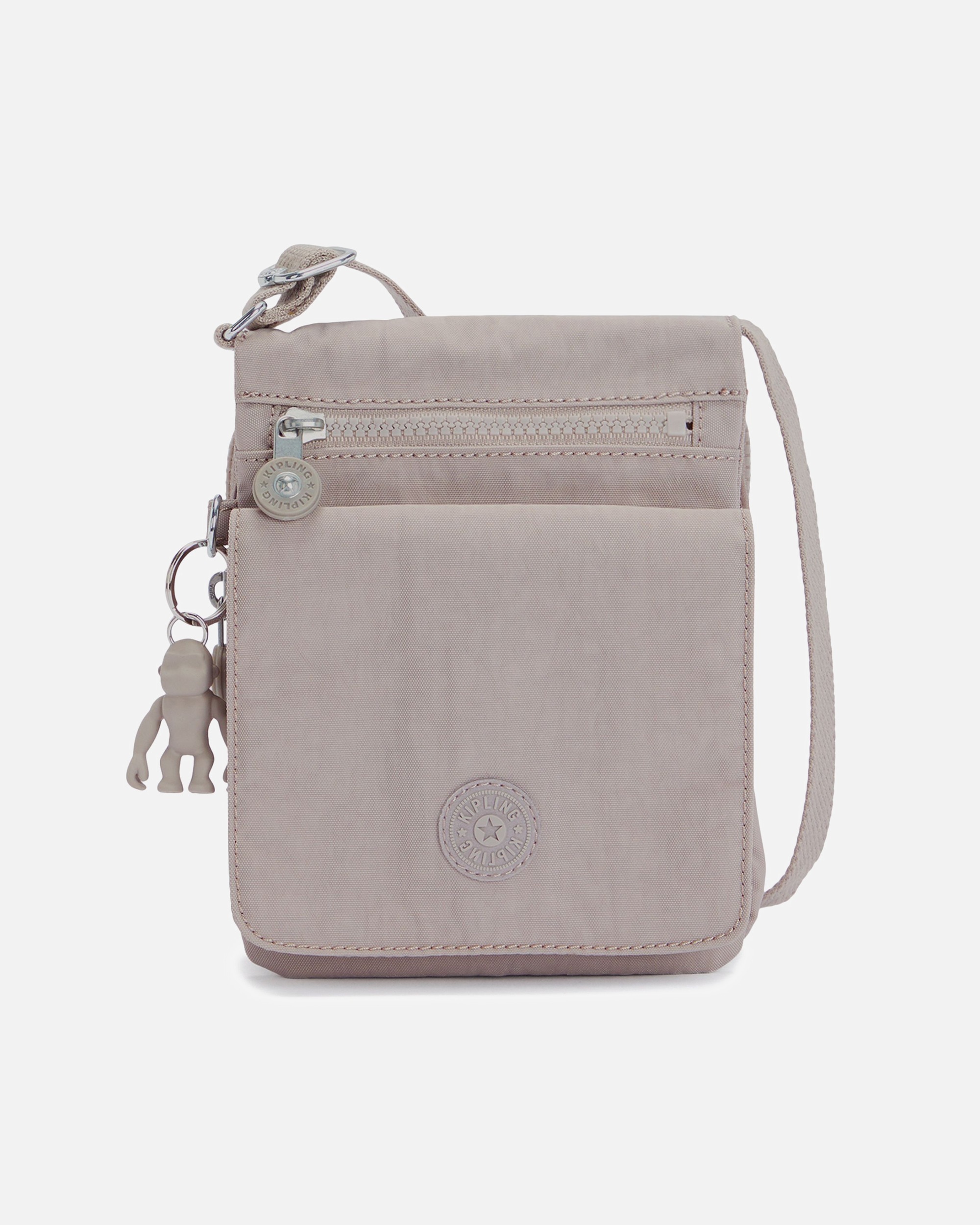 Umhängetasche für Weiblich Kipling Classics Umhängetasche grey gris