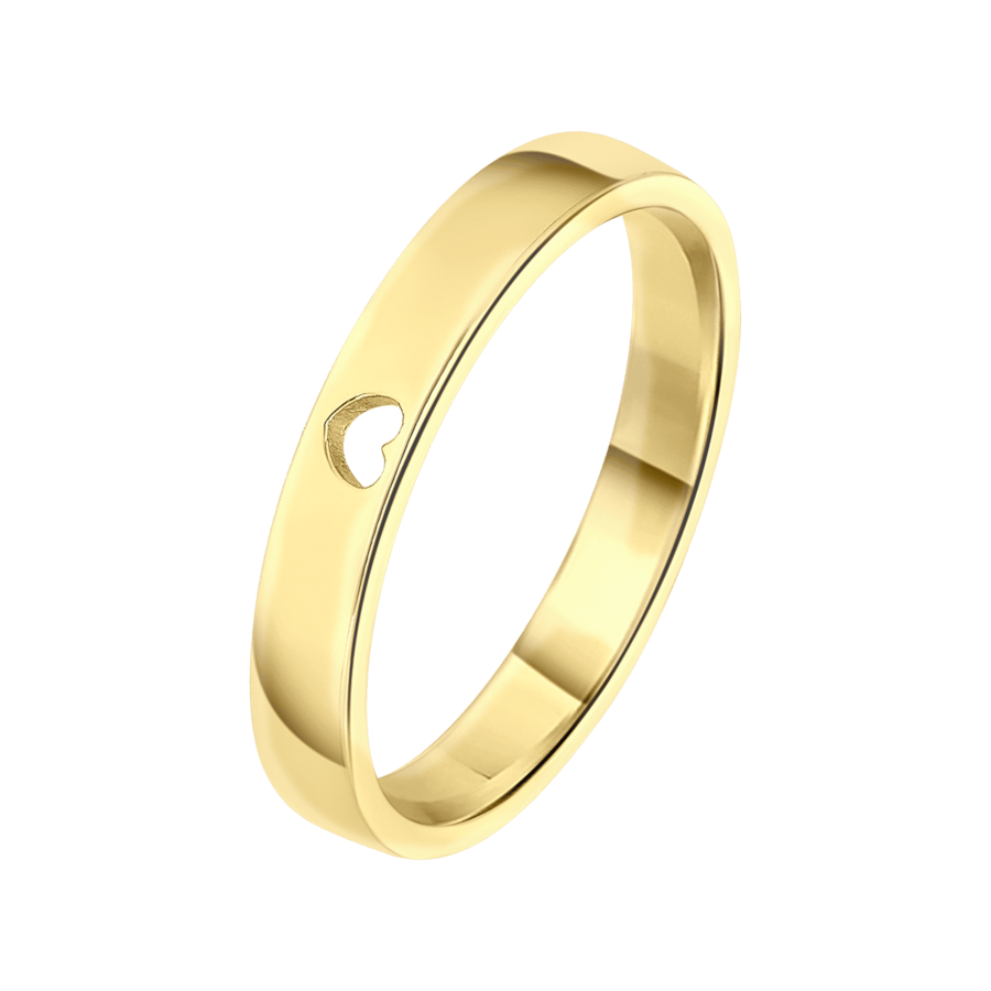 Lucardi Ringe 925 Silber Gold - 63mm Damen