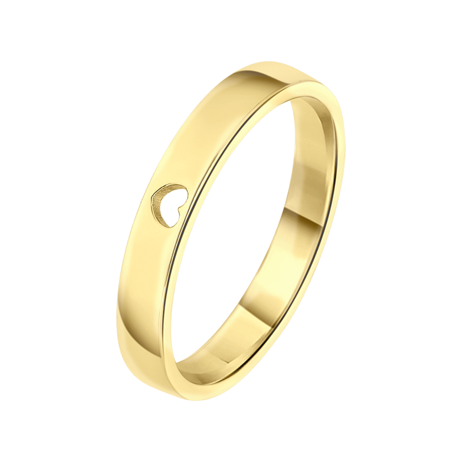 Lucardi Ringe 925 Silber Gold - 66mm Damen