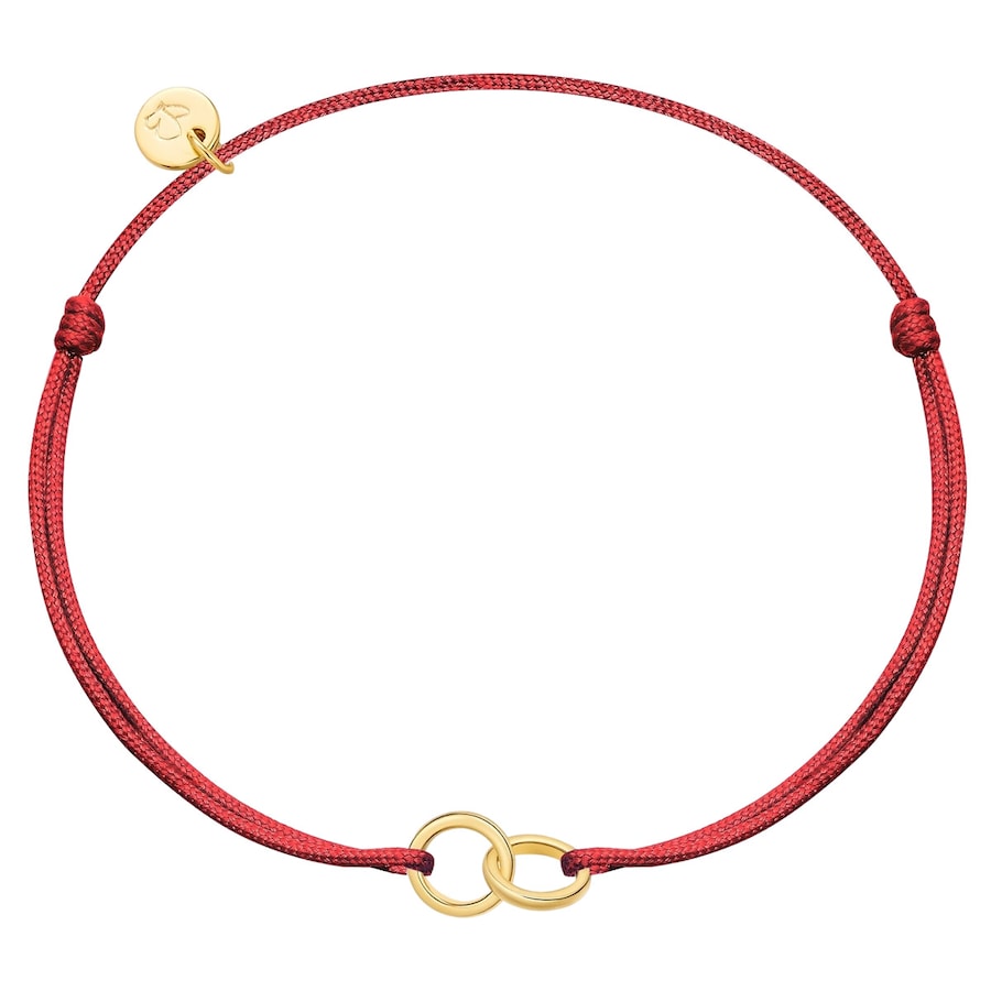 Glanzstücke München Armband aus Sterling Silber in gelbgold 15,0 - 22,0 cm, flexibel einstellbar Damen