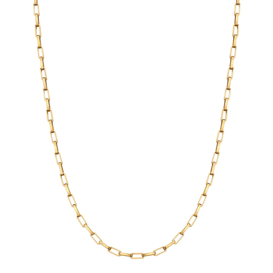True Rebels Halskette aus Edelstahl in gelbgold 50 cm Herren