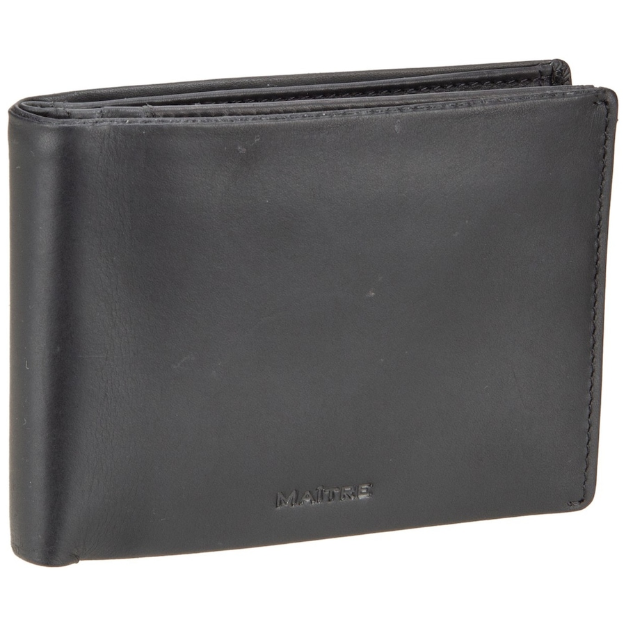 Maître Geldbörse Birkheim Galbert BillFold MH7 Black Schwarz Herren