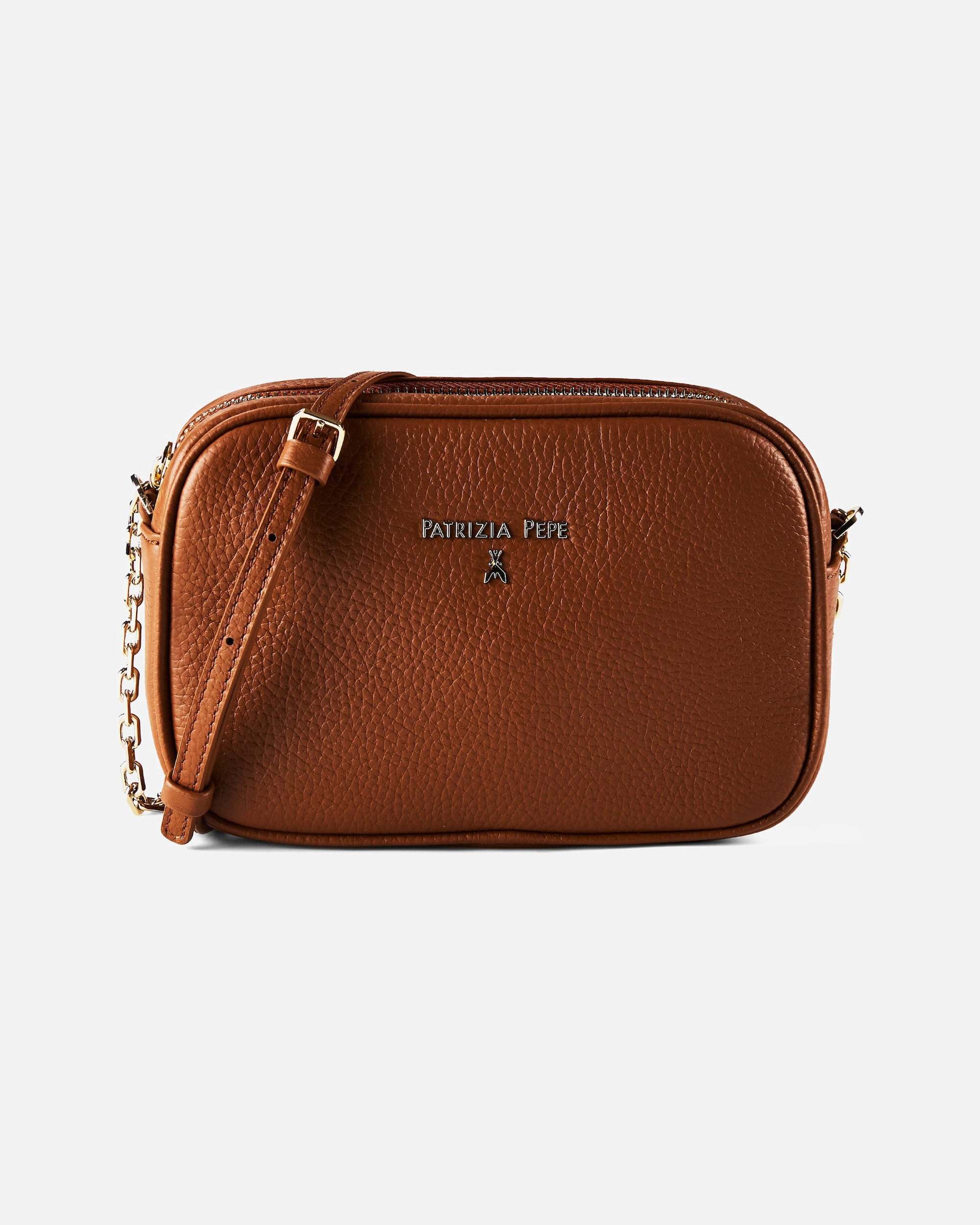 Umhängetasche für Weiblich Patrizia Pepe Fly Umhängetasche cuoio