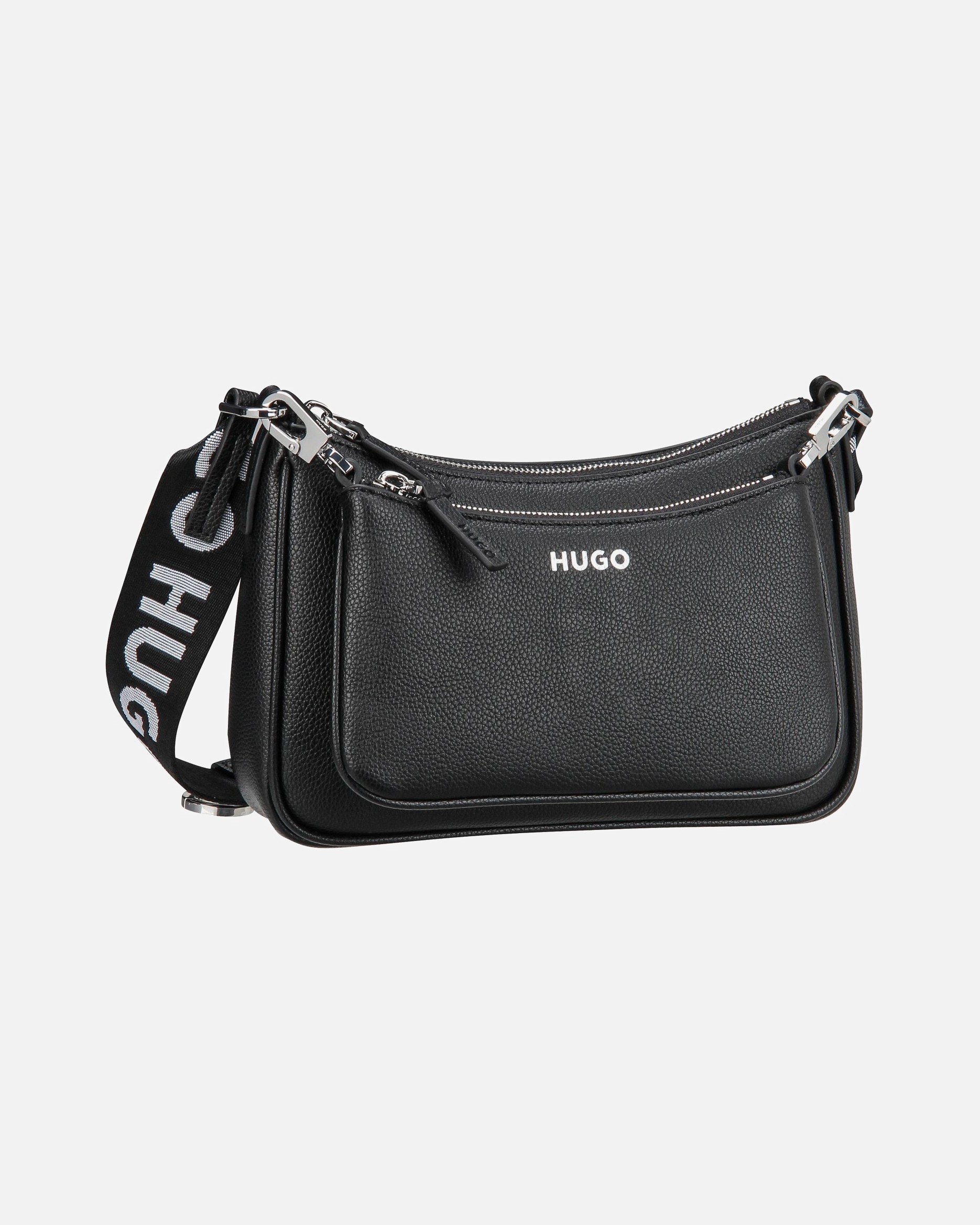 Rucksack für Weiblich HUGO Bodybag Bel Multi Cross W.L. Black