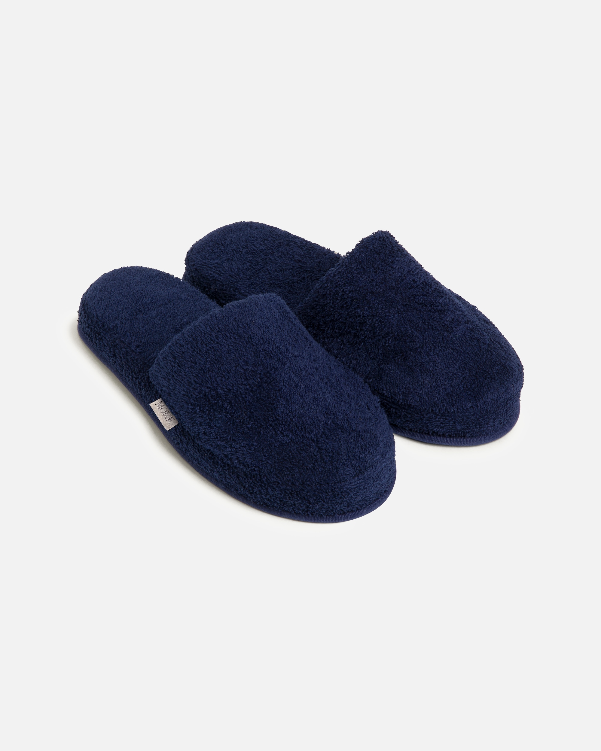 Bademantel für Unisex Möve Pantoffeln Superwuschel deep sea