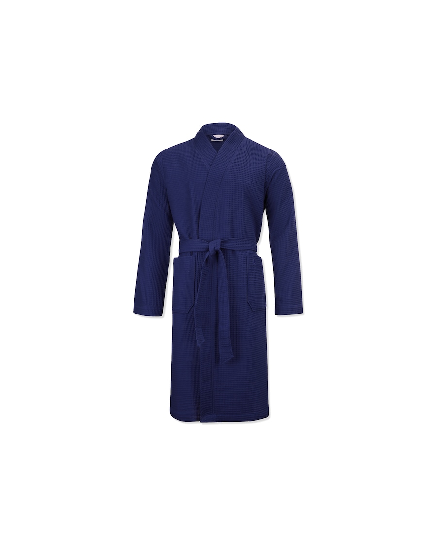 Möve Kimono Homewear deep sea Schwarz