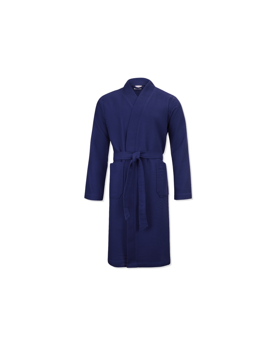 Möve Kimono Homewear deep sea Schwarz