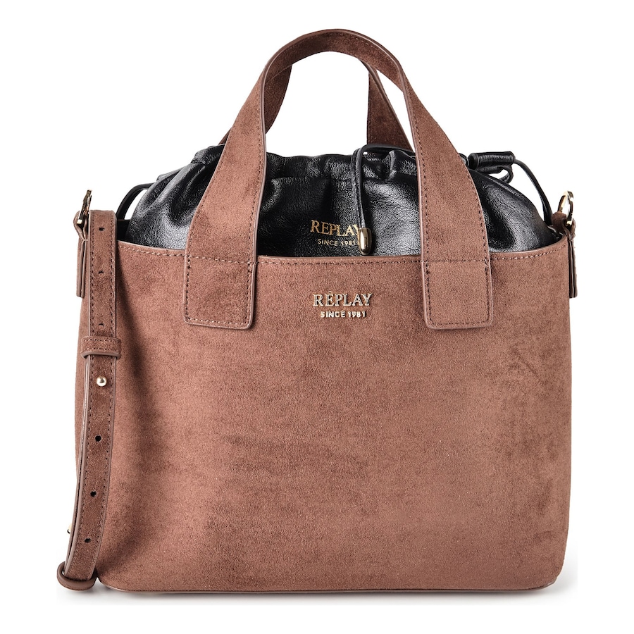 Replay Henkeltasche puce Braun Damen