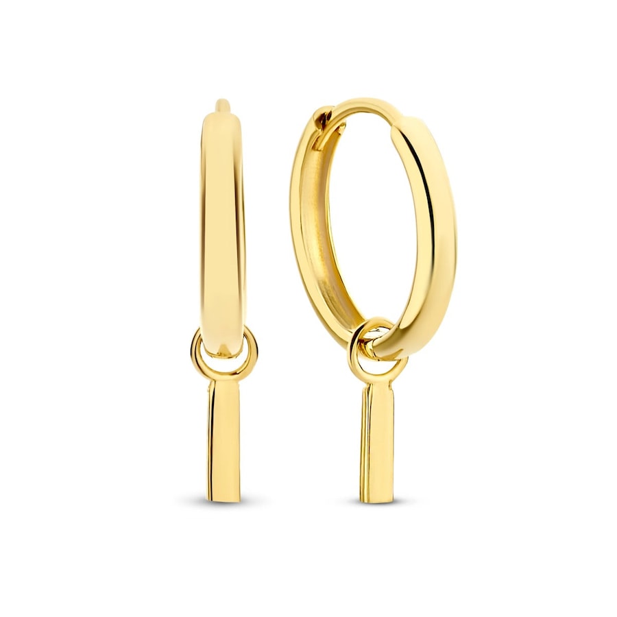Isabel Bernard Monceau Josephine 14 Karat | Gold Reif-Ohrringe IB360152 Damen
