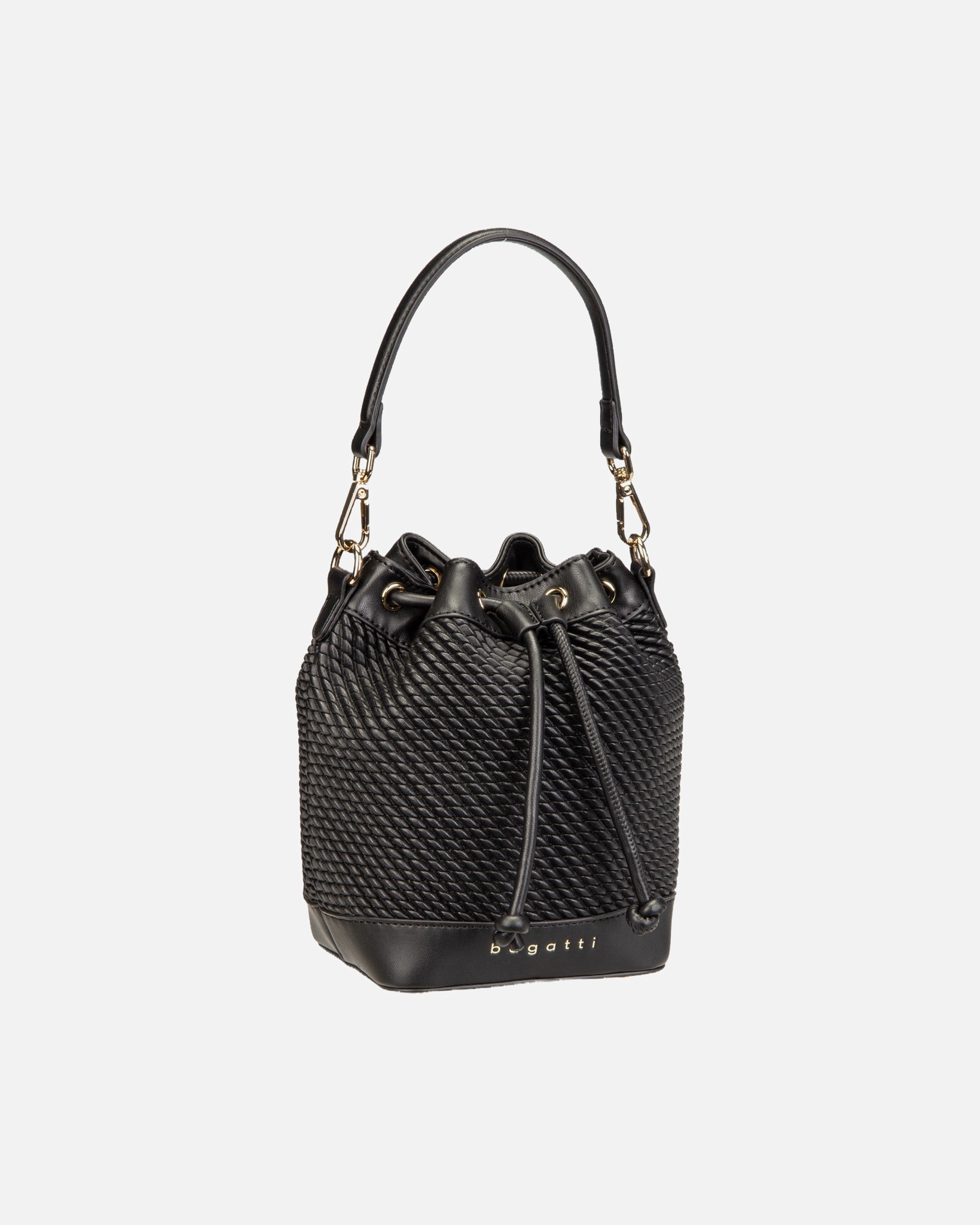 Handtasche für Unisex Bugatti Handtasche Julice Bucket Bag Black