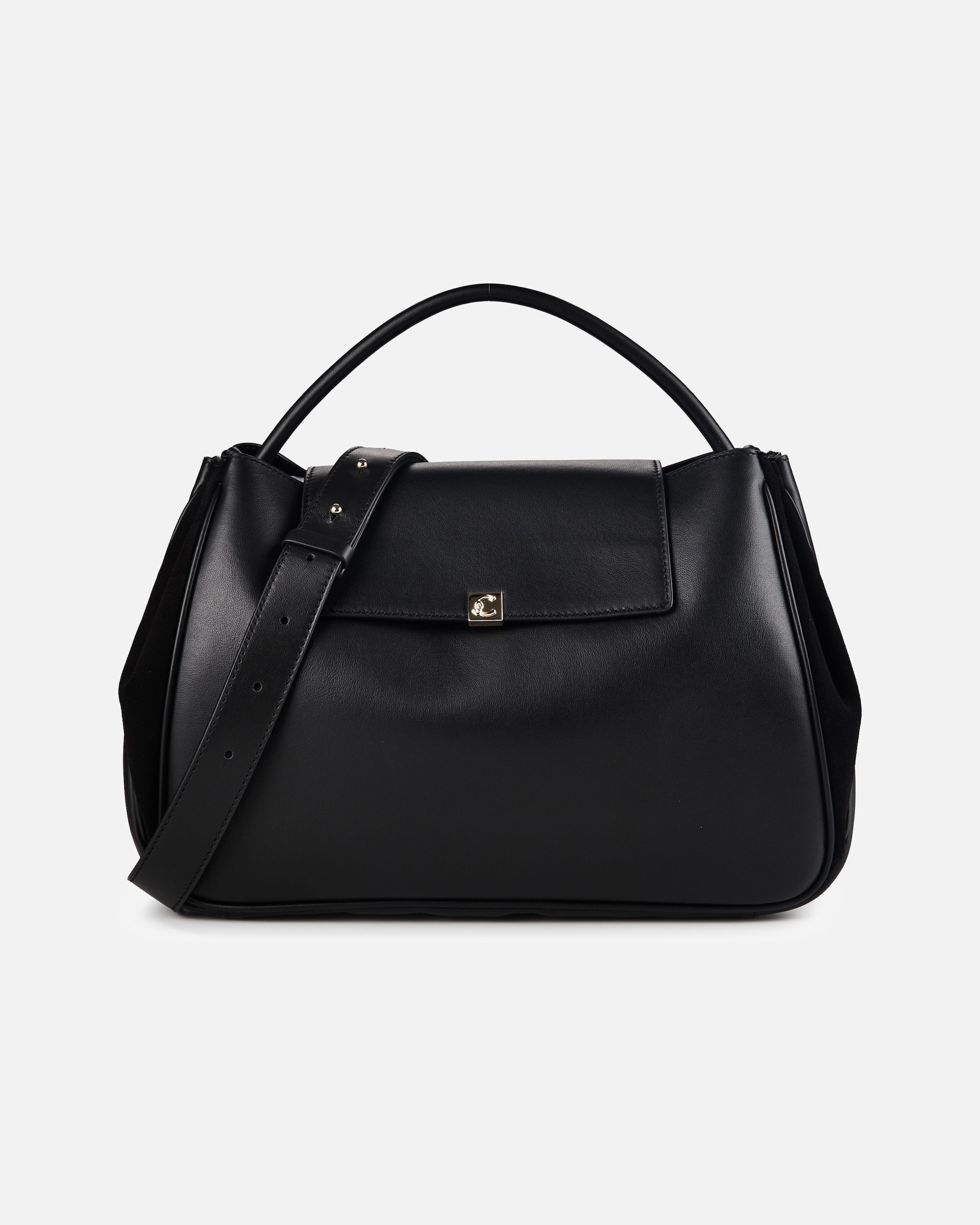 Tasche für Weiblich Coccinelle Pansy Schultertasche noir-noir