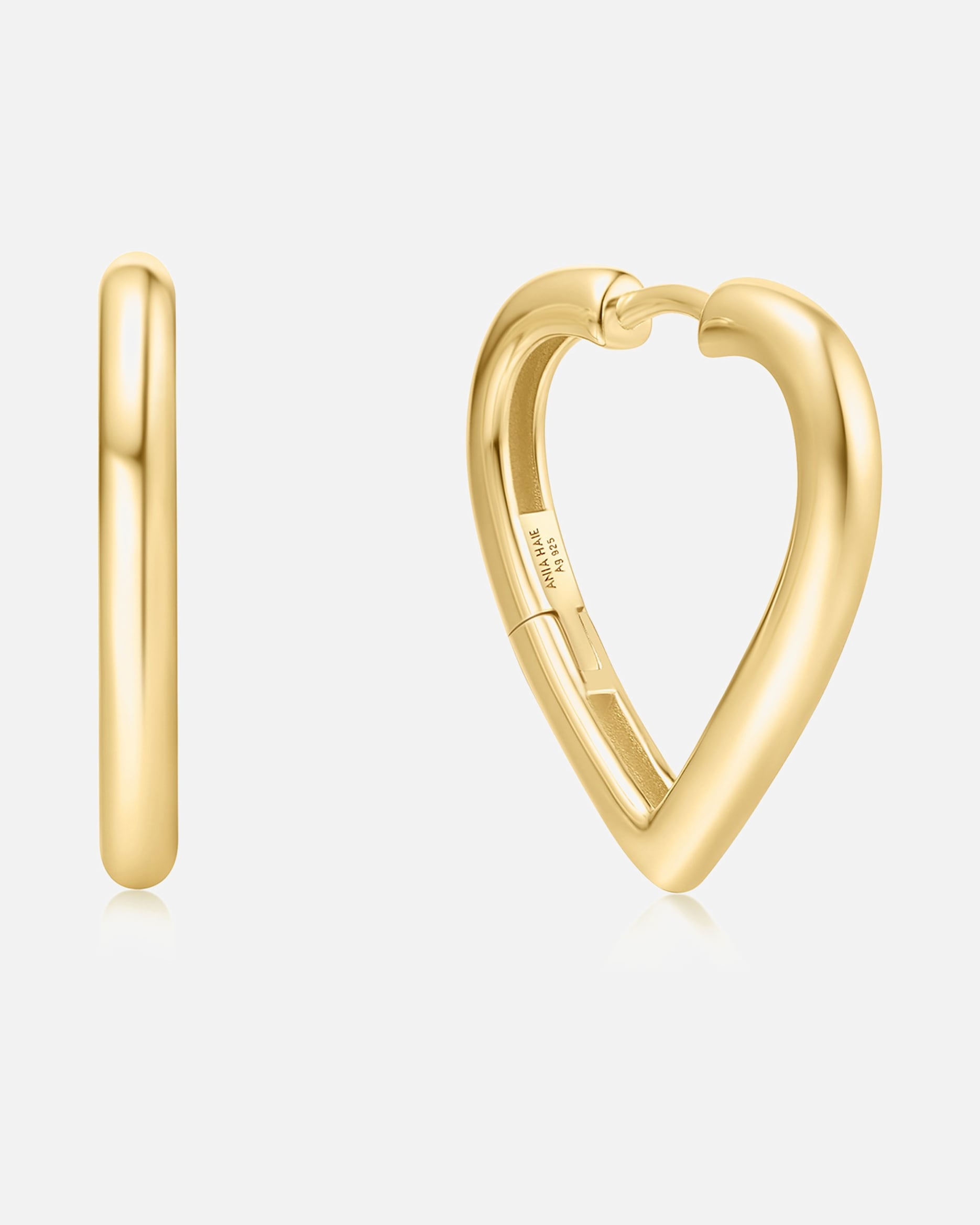 Ohrringe für Weiblich Ania Haie Creolen 925er Silber gold