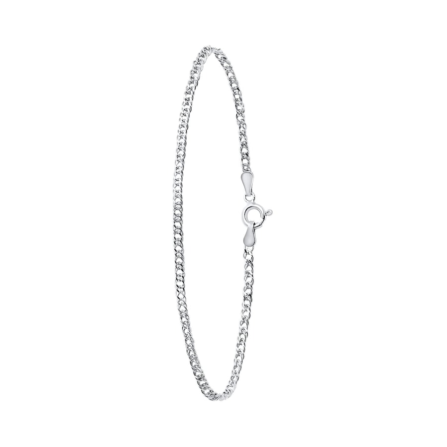 Lucardi Armband 925 Silber - silbern Damen