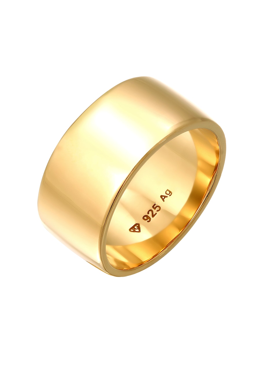 Elli Stacking Bandring Basic Trend 925 Sterling Silber 56 Damen