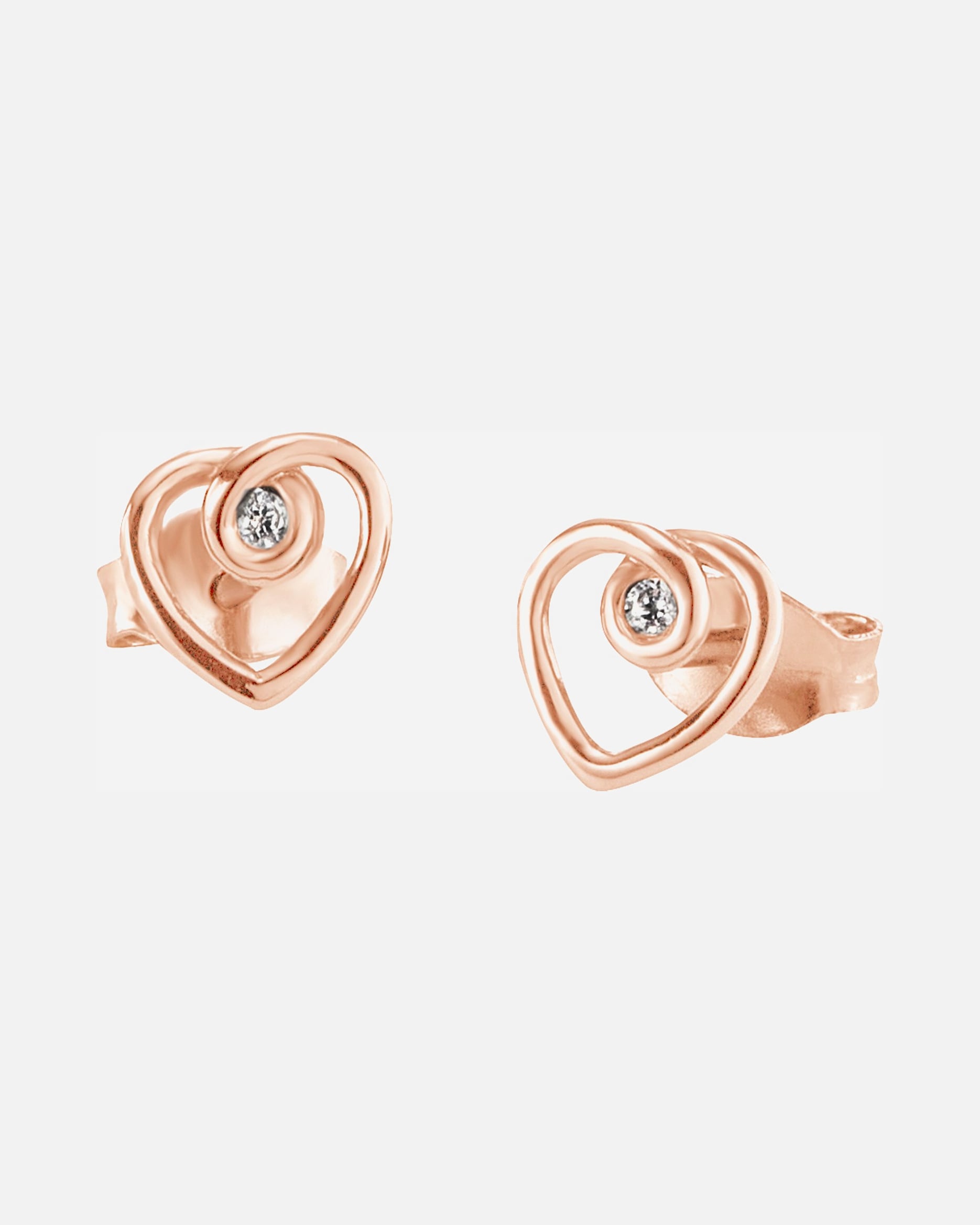 Ohrringe für Weiblich caï Ohrstecker 925er Silber roségold