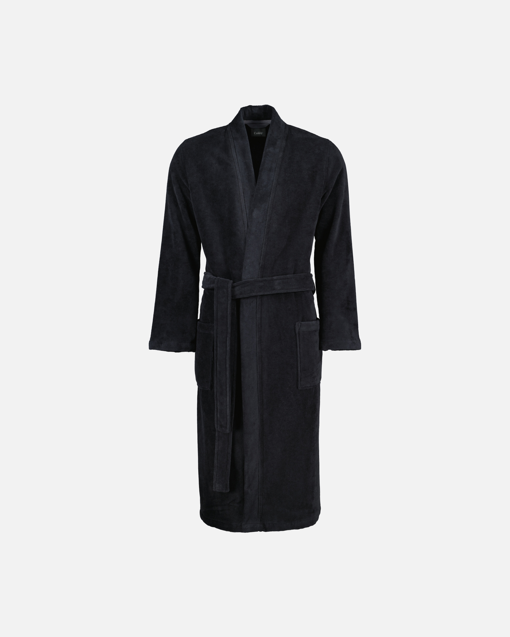 Bademantel für Männlich Cawö Cawö Bademäntel Herren Kimono Doubleface 823 lava - 97 M