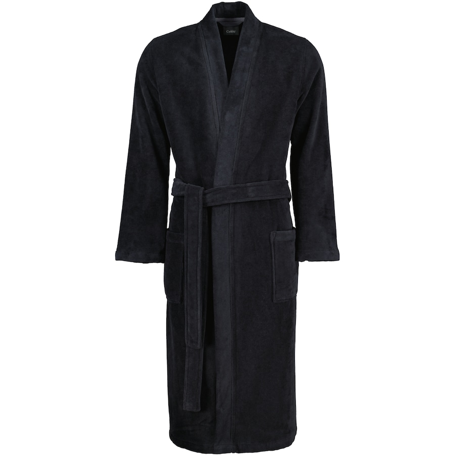 Cawö Bademäntel Herren Kimono Doubleface 823 lava - 97 M Weiss