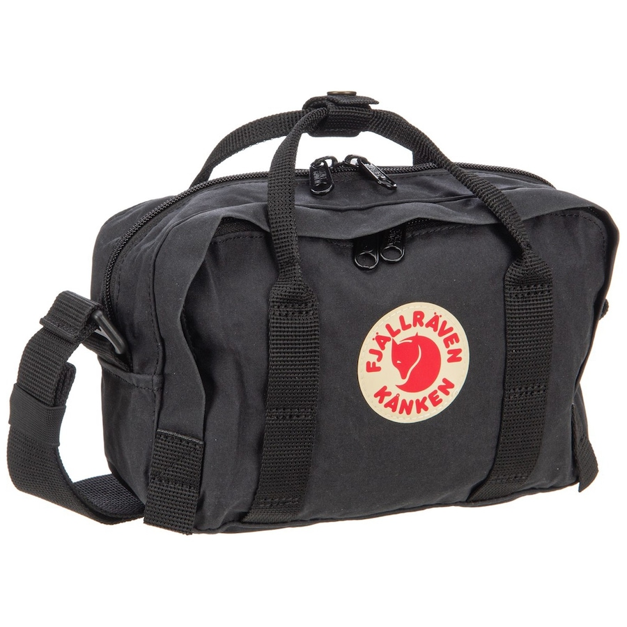 Fjällräven Umhängetasche Kanken Crossbody Black Schwarz