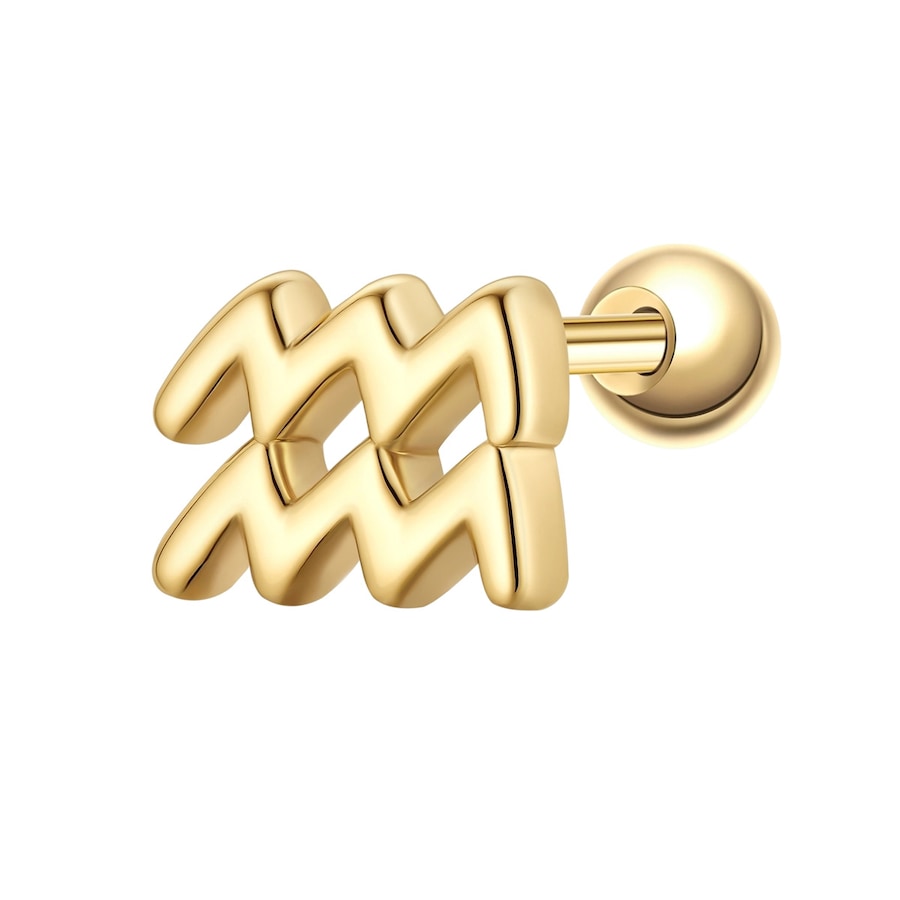 Glanzstücke München Piercing Sterling Silber gelbgold 4,9 mm Damen