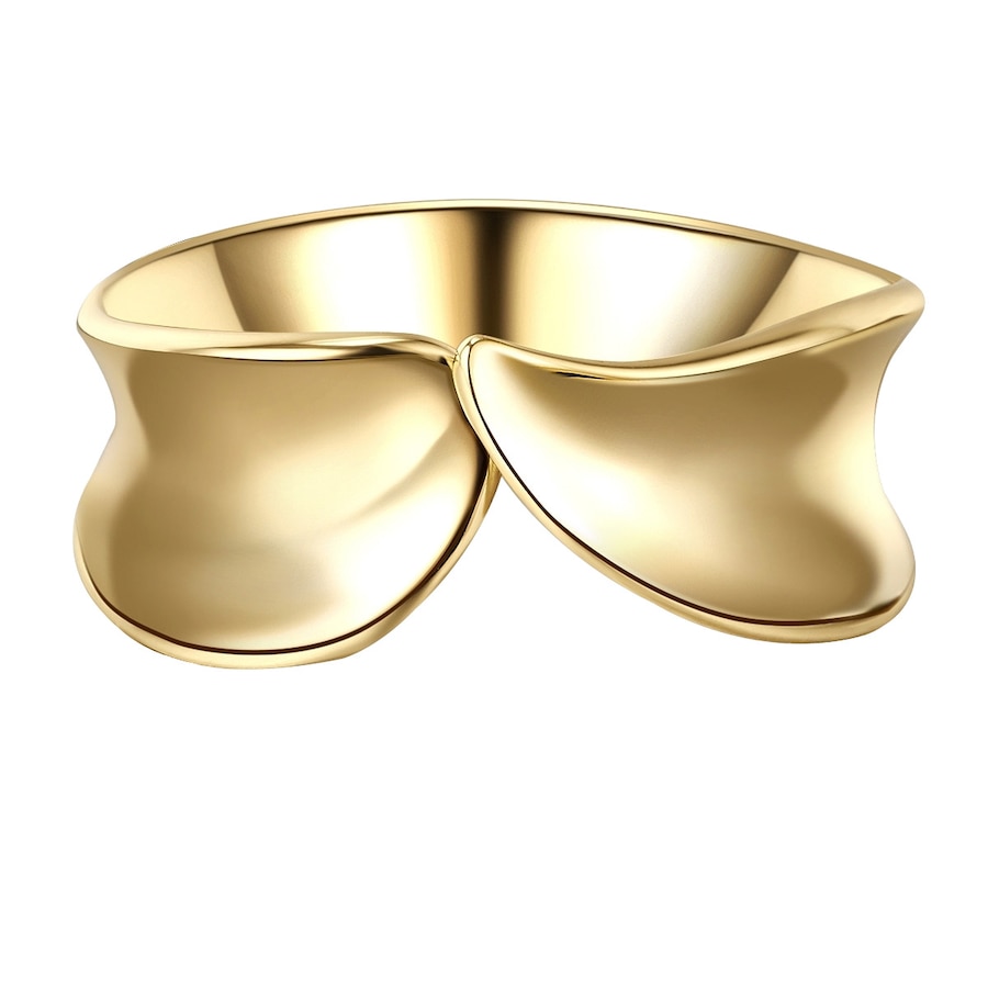 Glanzstücke München Ring aus Sterling Silber in gelbgold 48 Damen