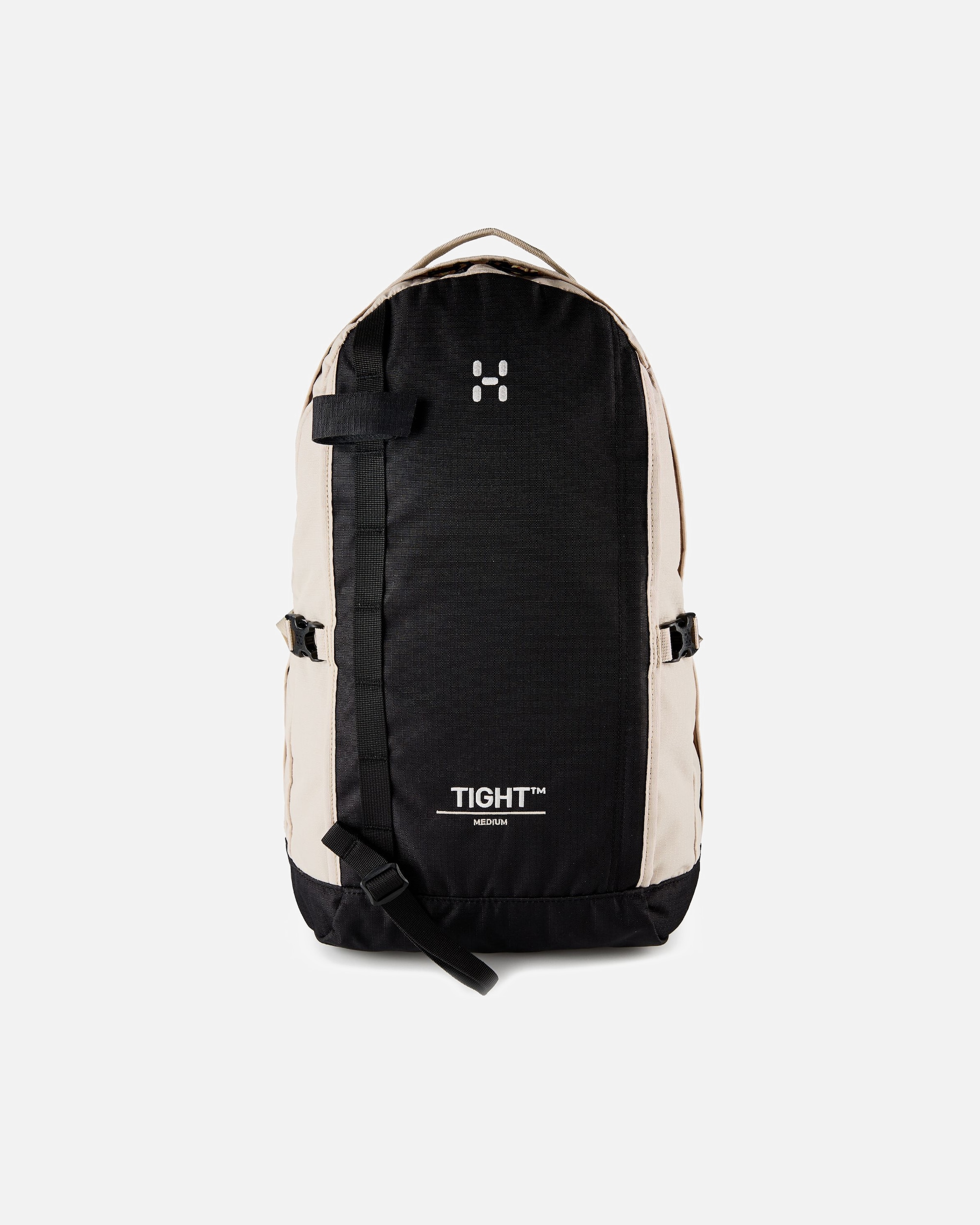 Rucksack für Männlich Haglöfs Tight Wanderrucksack true black-chalk beige