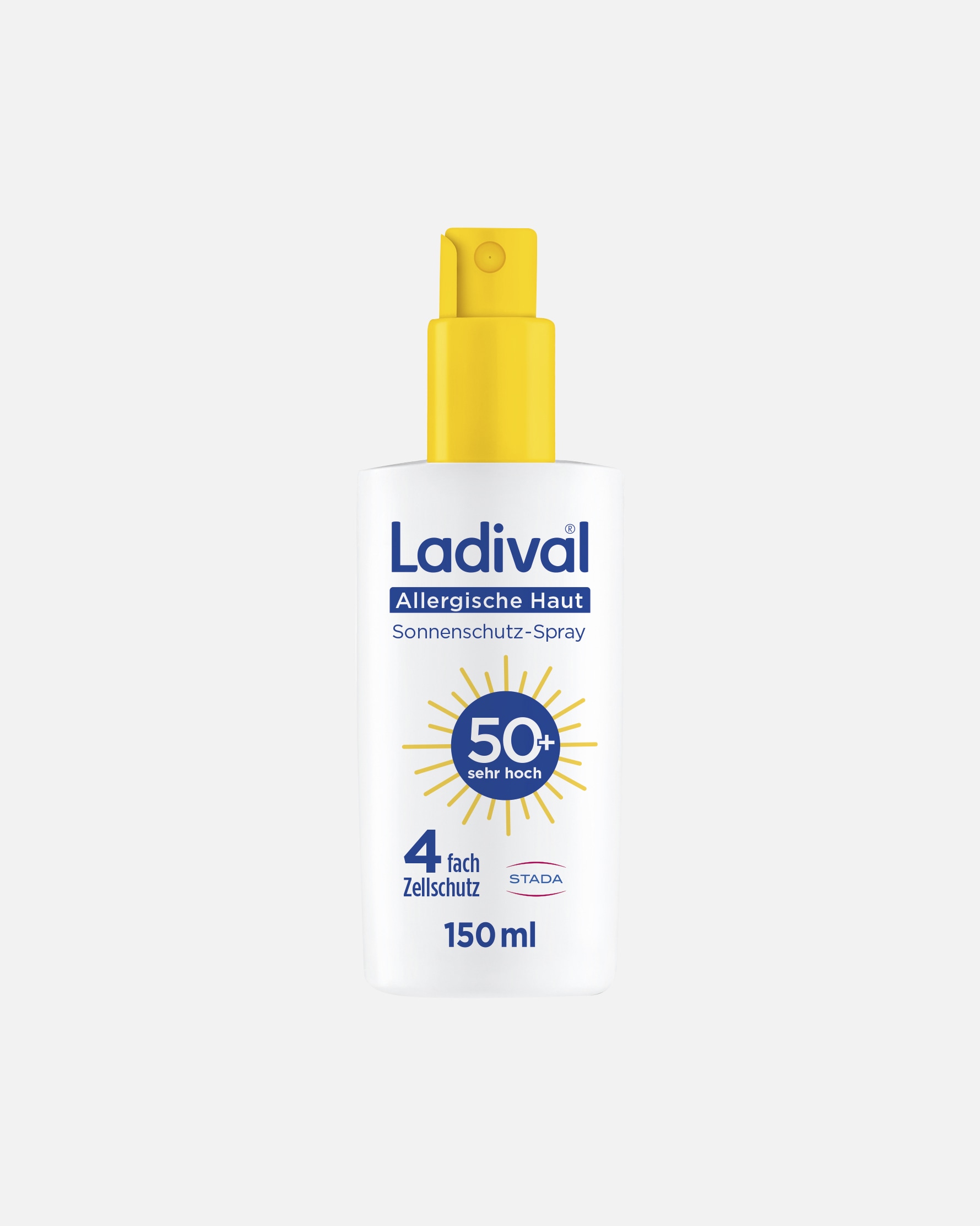 Sonnencreme für Unisex Ladival allergische Haut Sonnenschutz-Spray LSF 50+ 150 ml