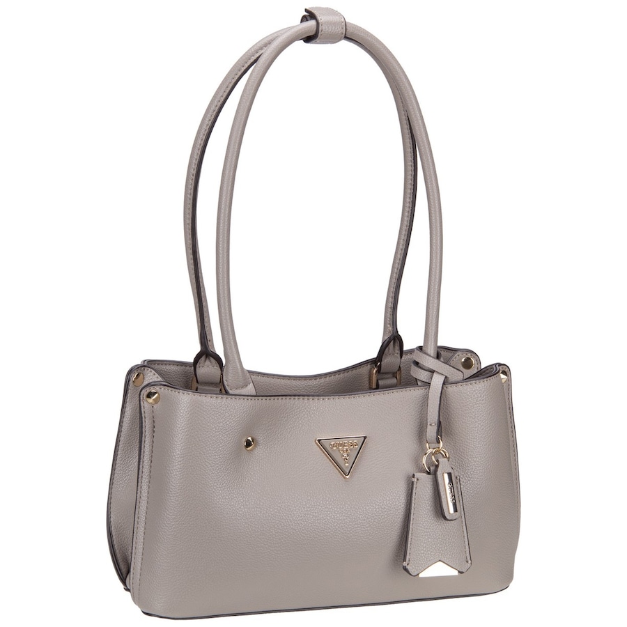 Guess Handtasche Meridian II Shoulder SAT Dark Taupe Grau Damen