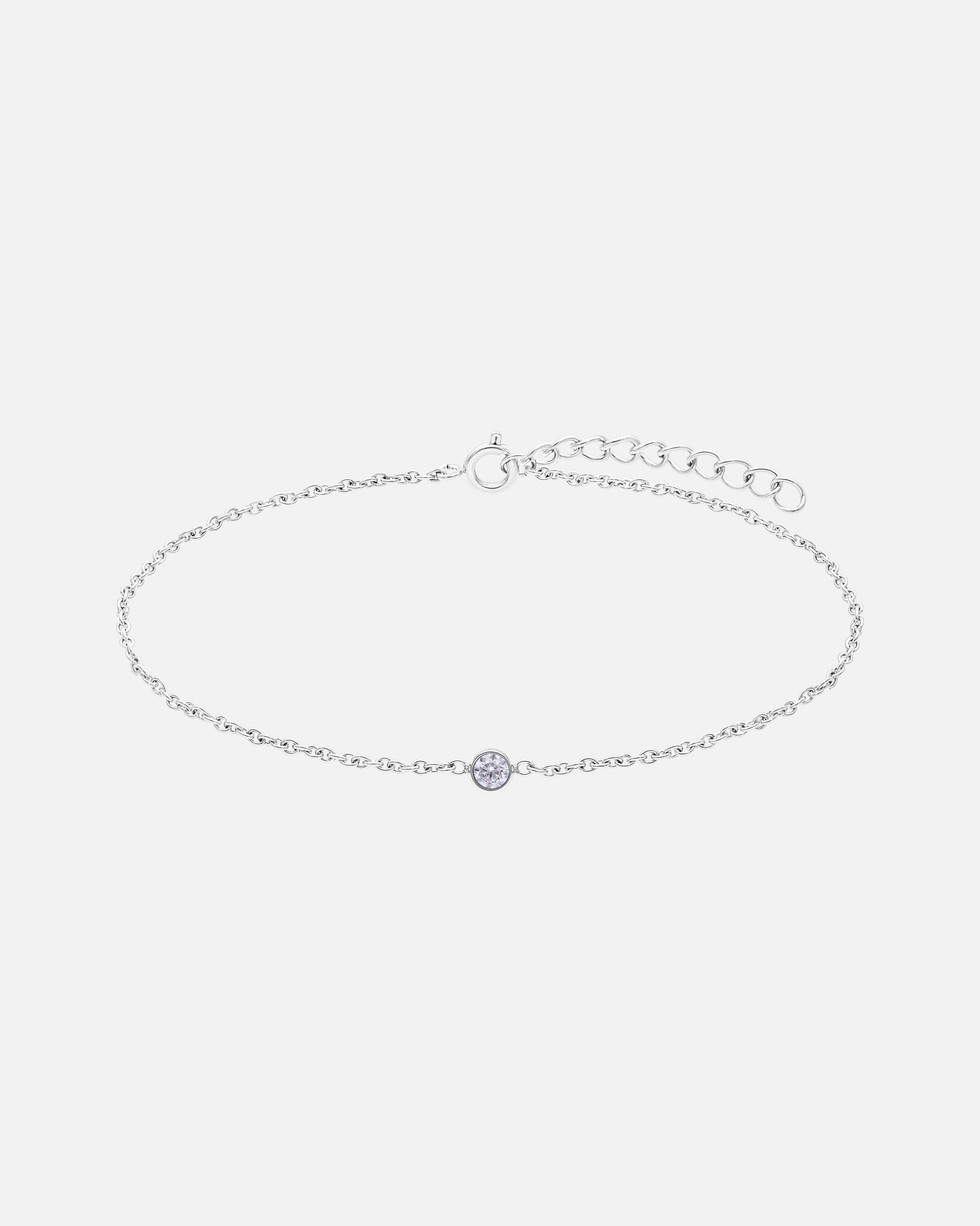 Armband für Weiblich Lucardi Armband Stahl 20 cm Silber