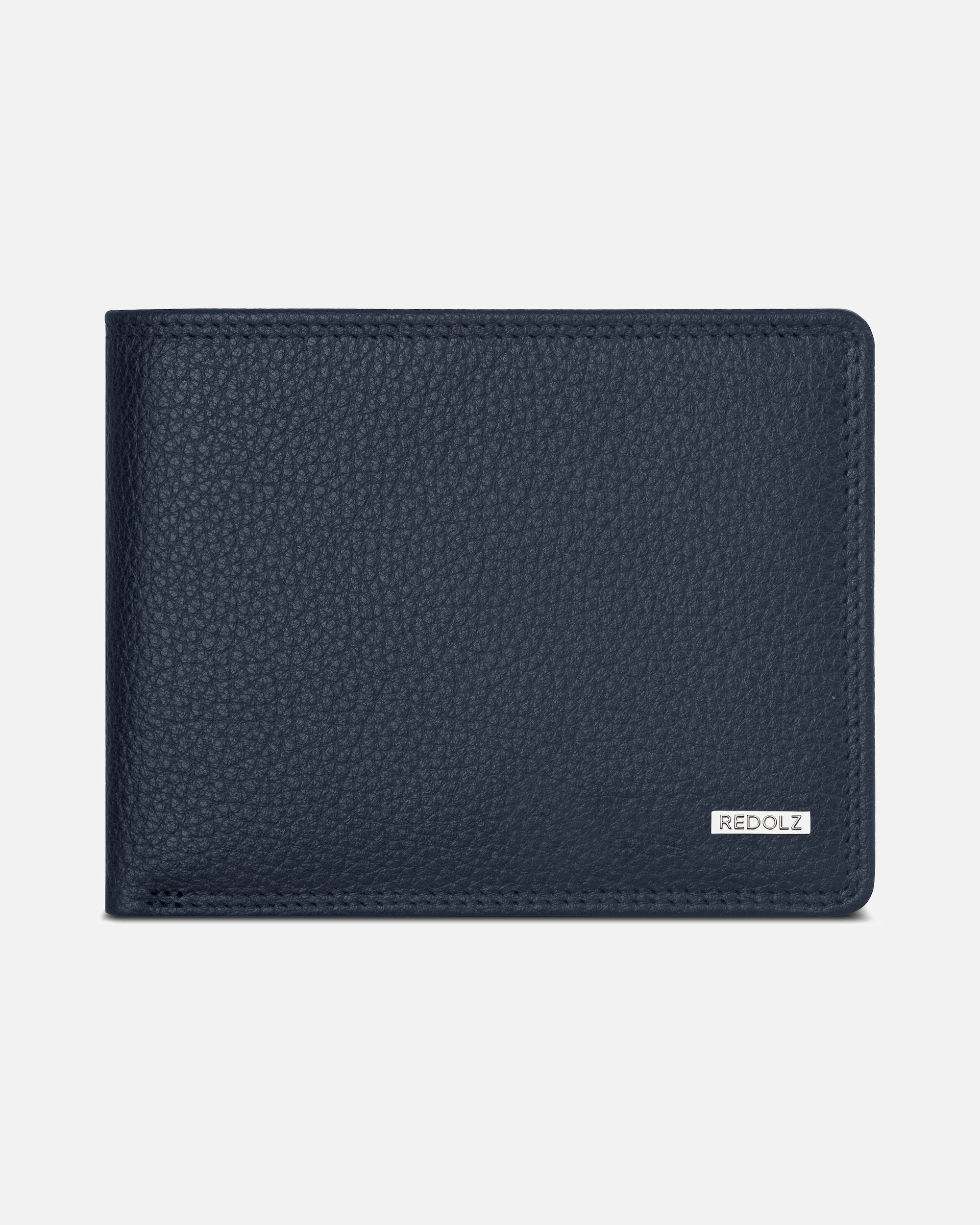 Portemonnaie für Männlich Redolz Leather Essentials Herrengeldbörse navy