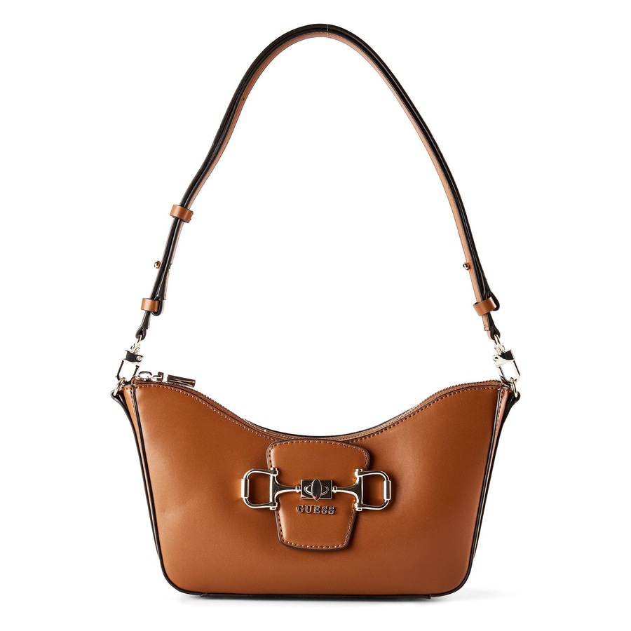 Guess Janie Schultertasche cognac Braun Damen