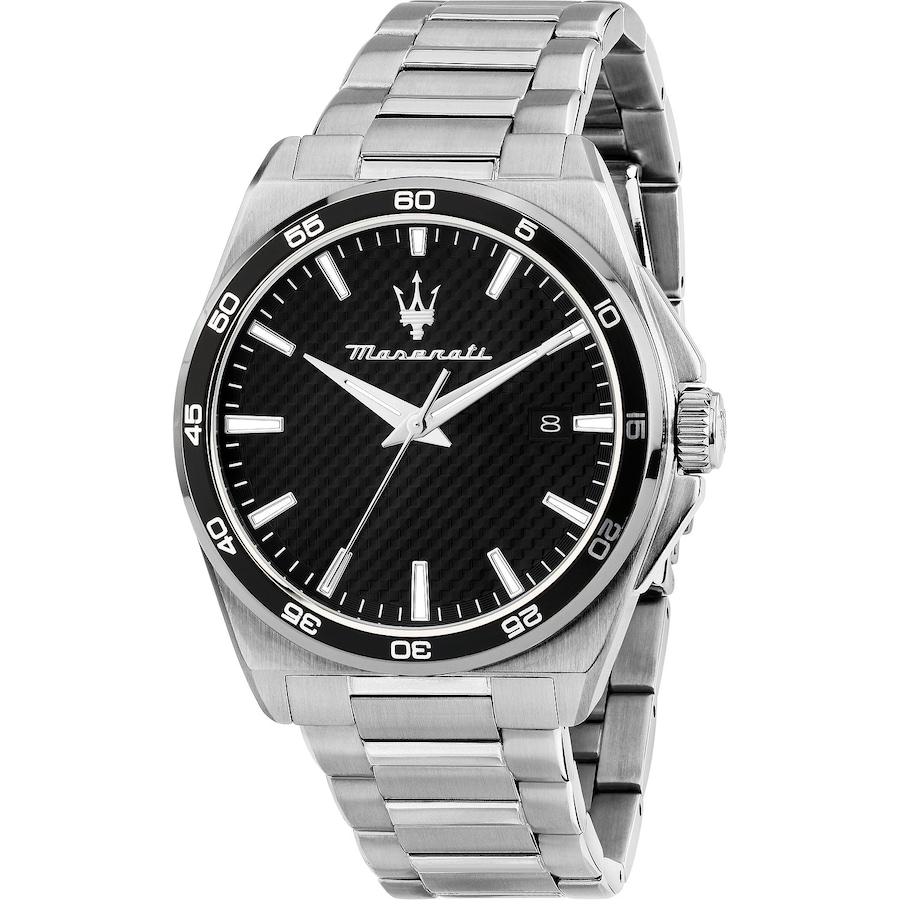 Maserati Herrenuhr Edelstahl One Size Herren