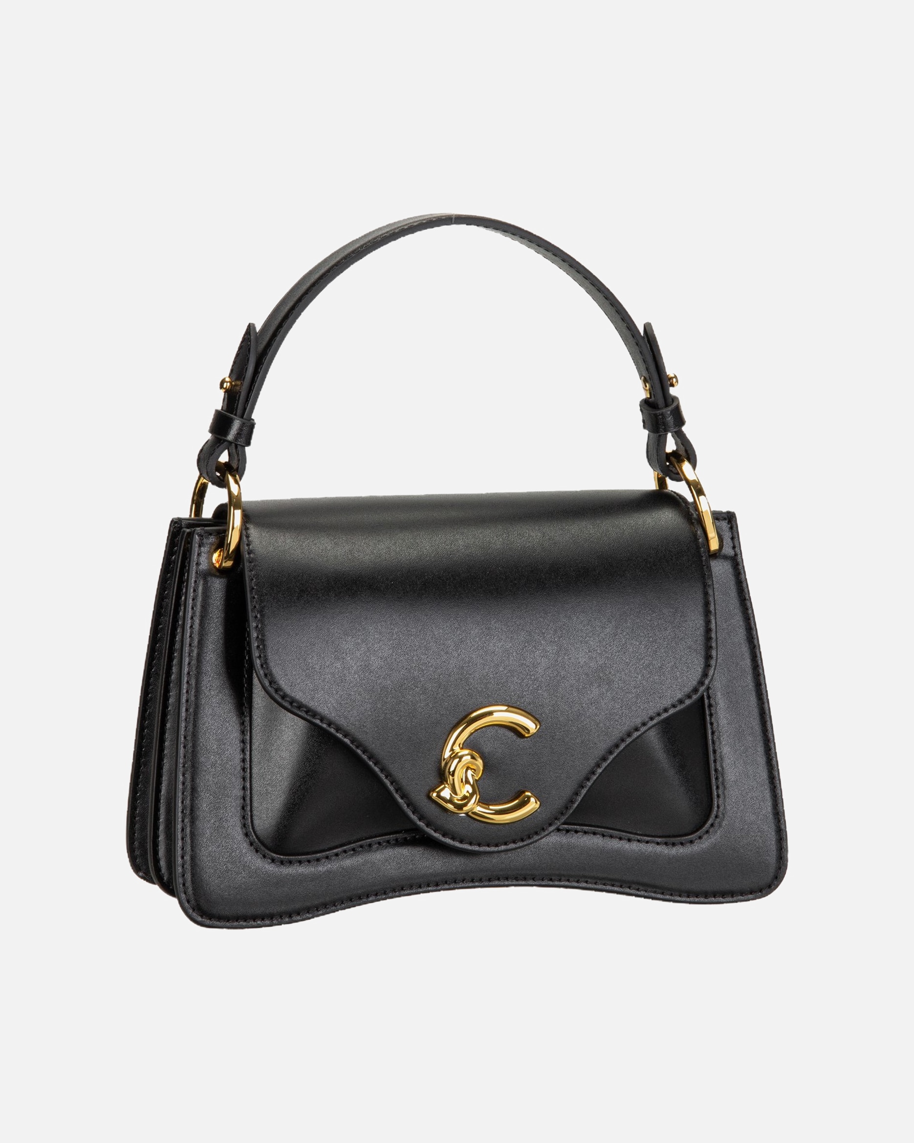 Handtasche für Weiblich Coccinelle Handtasche Coccinelle C-Me Calf Noir