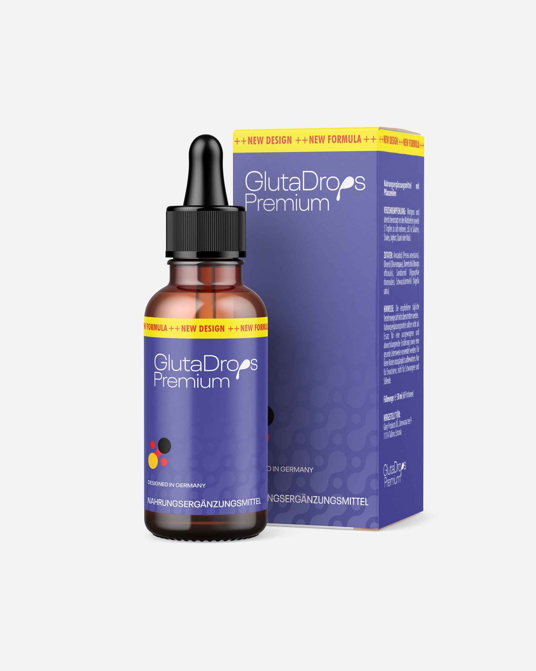 Nahrungsergänzungsmittel für Unisex MayProducts Default Brand Line GlutaDrops Premium Tropfen 30 ml