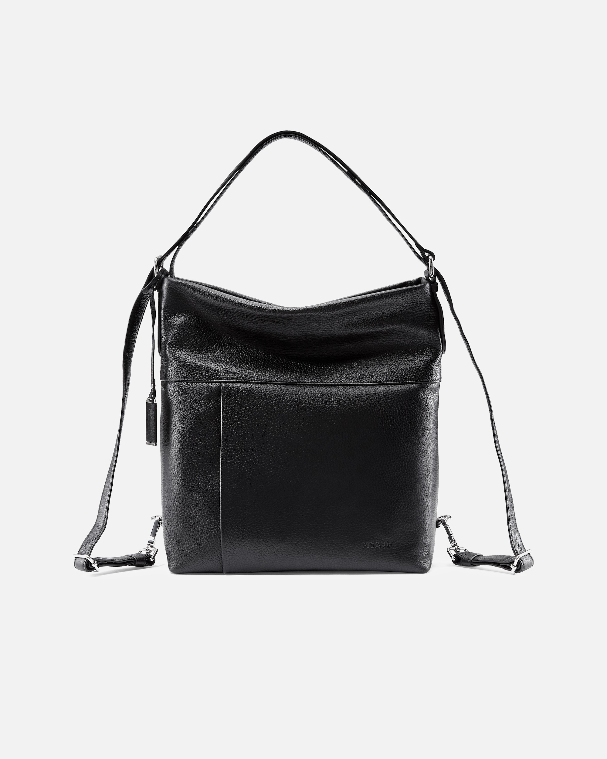 Tasche für Weiblich Picard Beuteltasche und Rucksack Pure schwarz