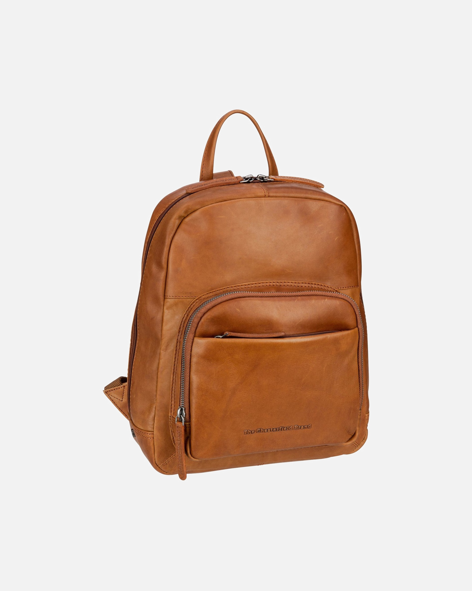 Rucksack für Weiblich The Chesterfield Brand Rucksack Santana Cognac