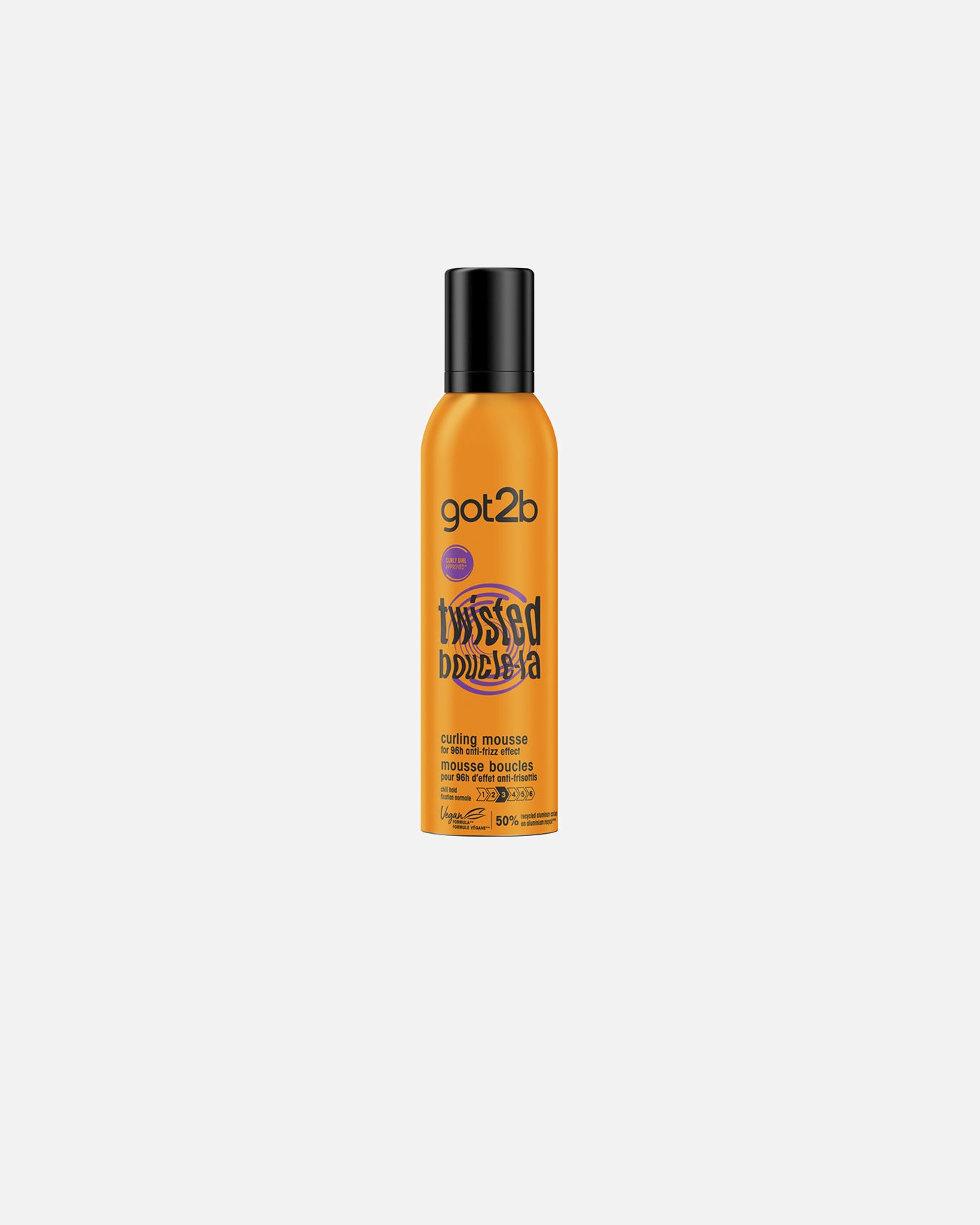 Schaumfestiger für Unisex Schwarzkopf GOT2B TWISTED Schaum sorgt für perfekte Locken 250 ml