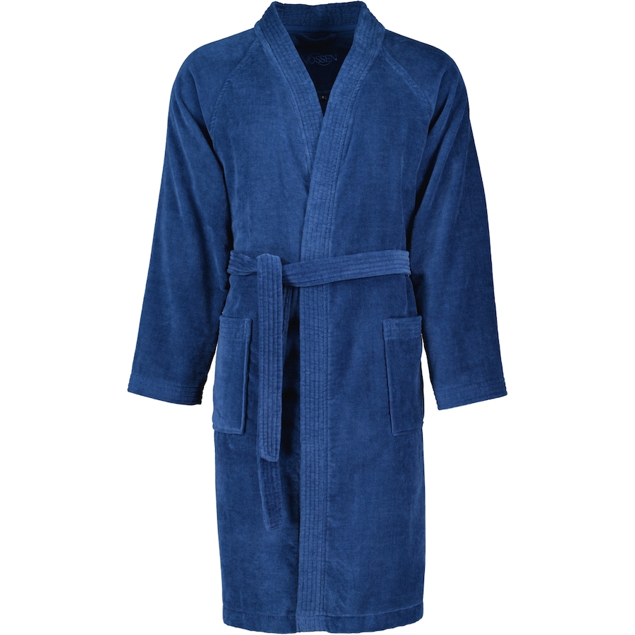 Vossen Bademäntel unisex Kimono Dallas winternight - 4760 XXL Schwarz