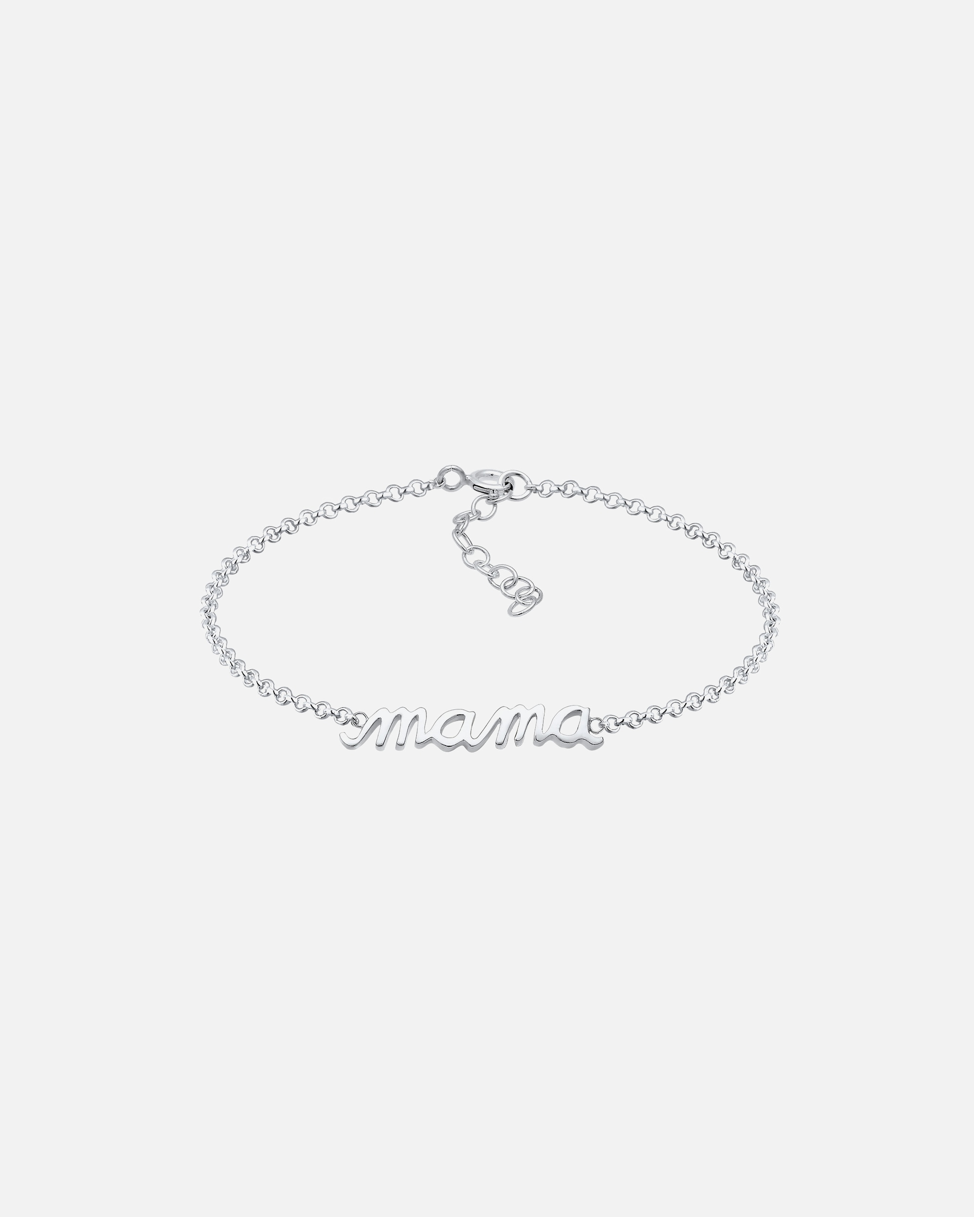 Armband für Weiblich Elli Mama Schriftzug Wording Muttertag Liebe 925 Silber 16