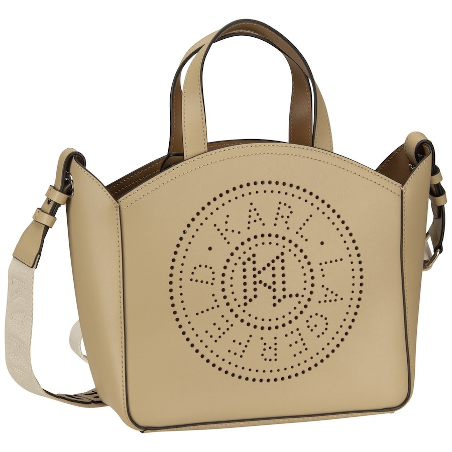 Karl Lagerfeld Handtasche K/Circle SM Perforated Safari Nude Damen