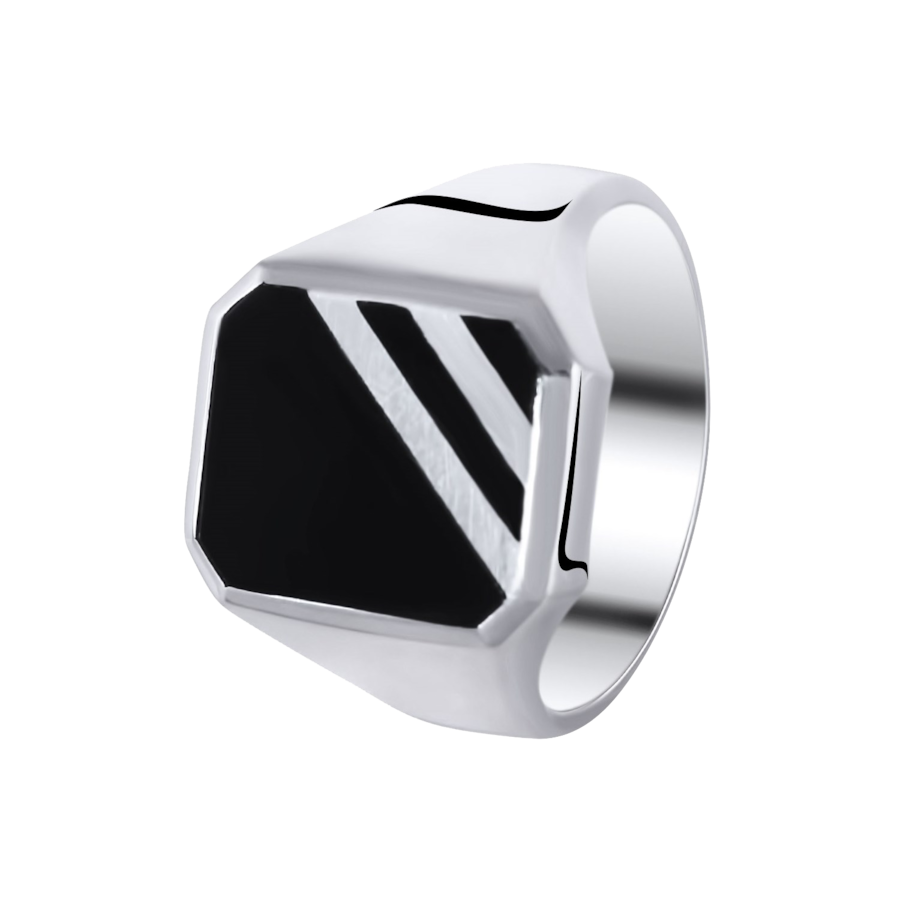 Lucardi Ringe 925 Silber - silbern 58mm Herren