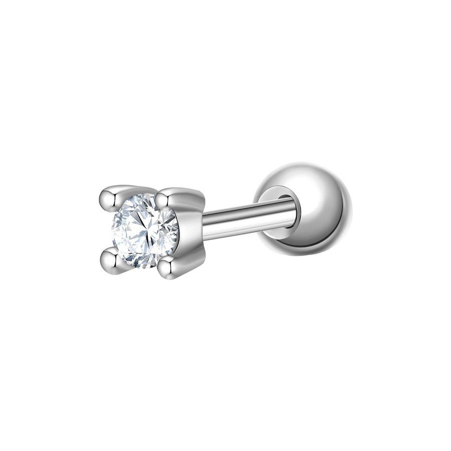 Glanzstücke München Ohrstecker aus Sterling Silber in mit Zirkonia 2,6 mm Damen